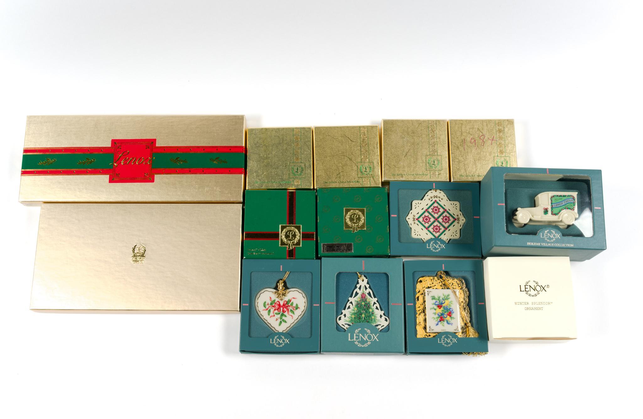 Lenox Christmas Ornaments