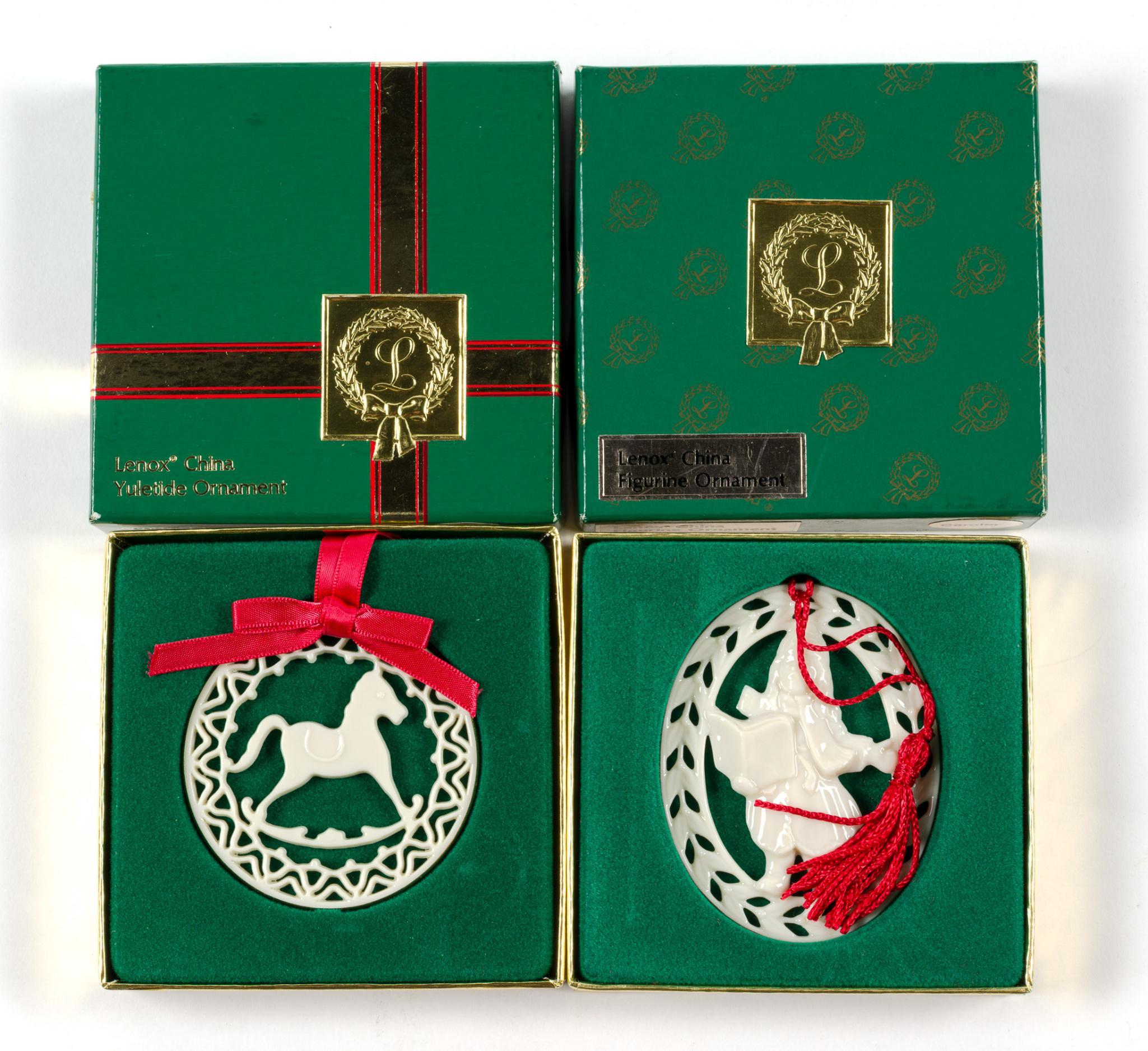 Lenox Christmas Ornaments