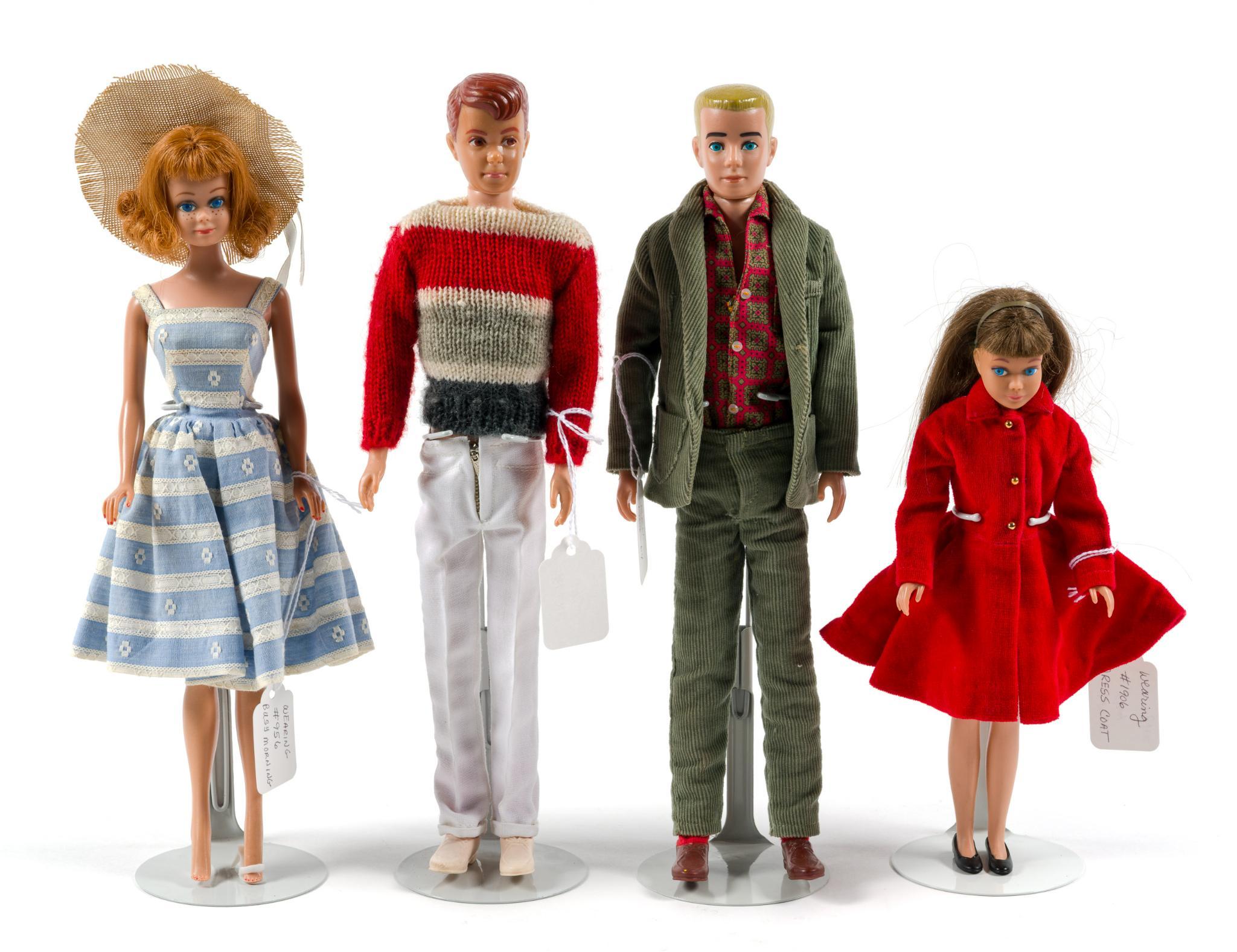 4 Barbie's Friends Dolls