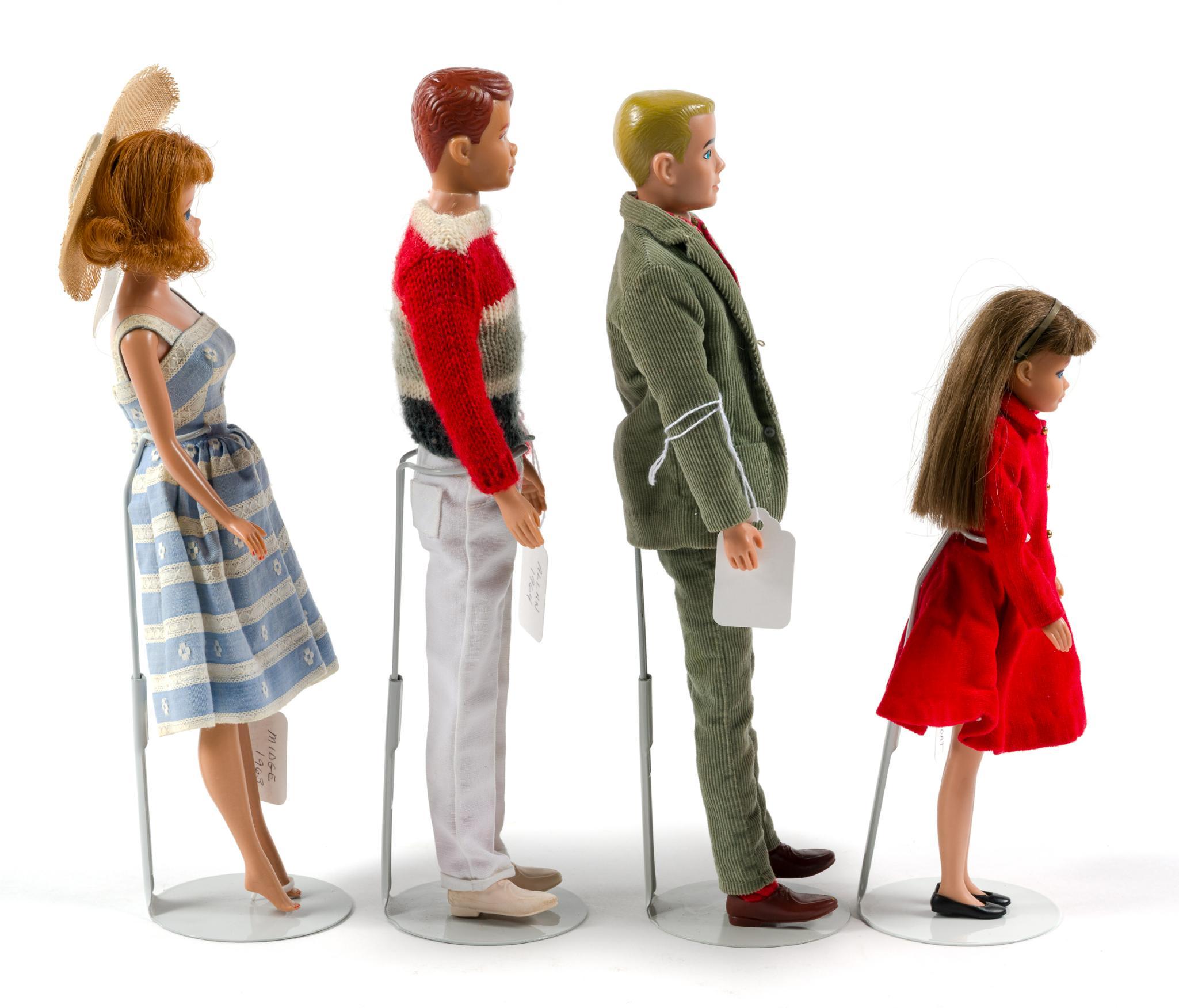 4 Barbie's Friends Dolls