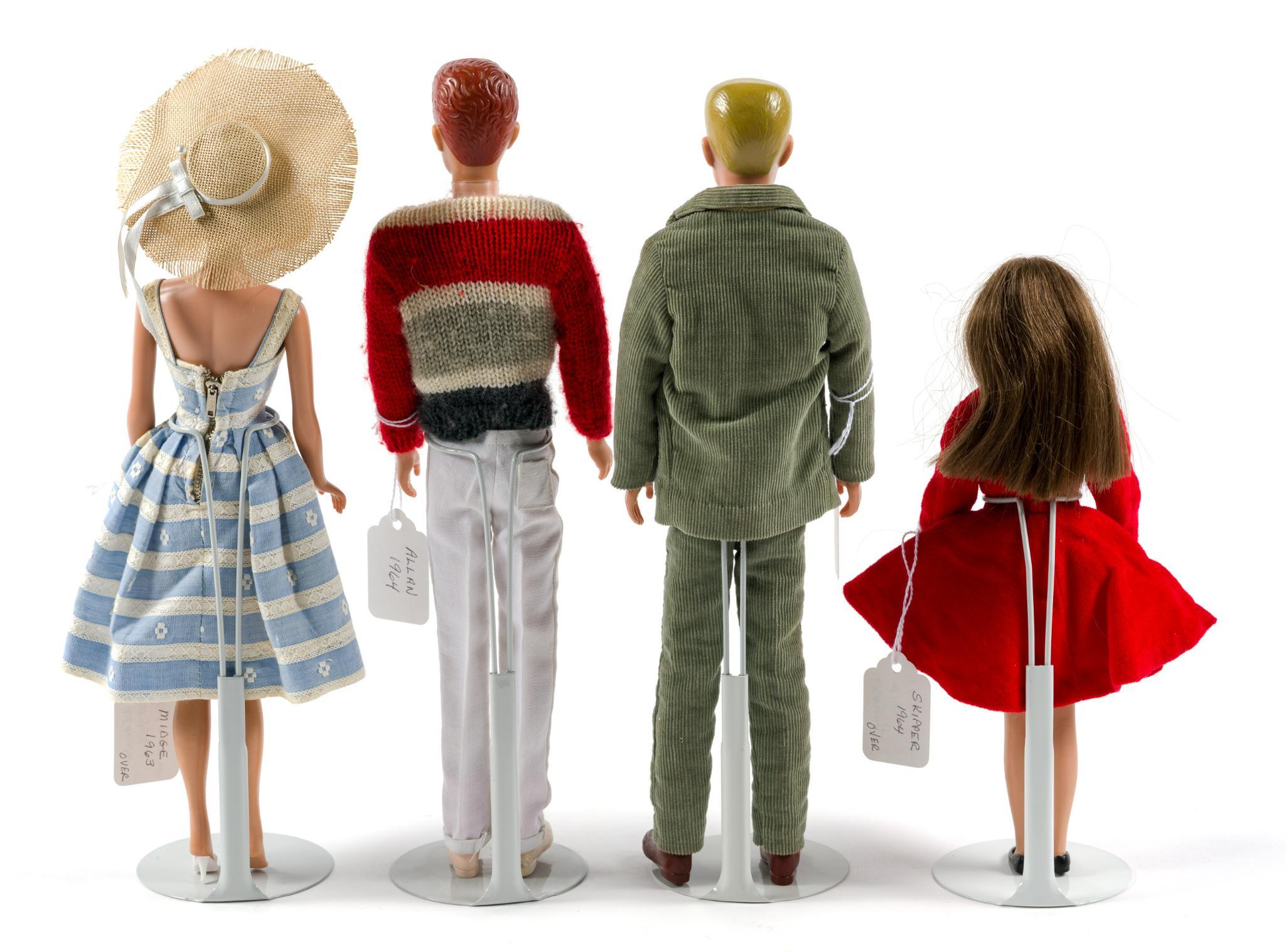 4 Barbie's Friends Dolls
