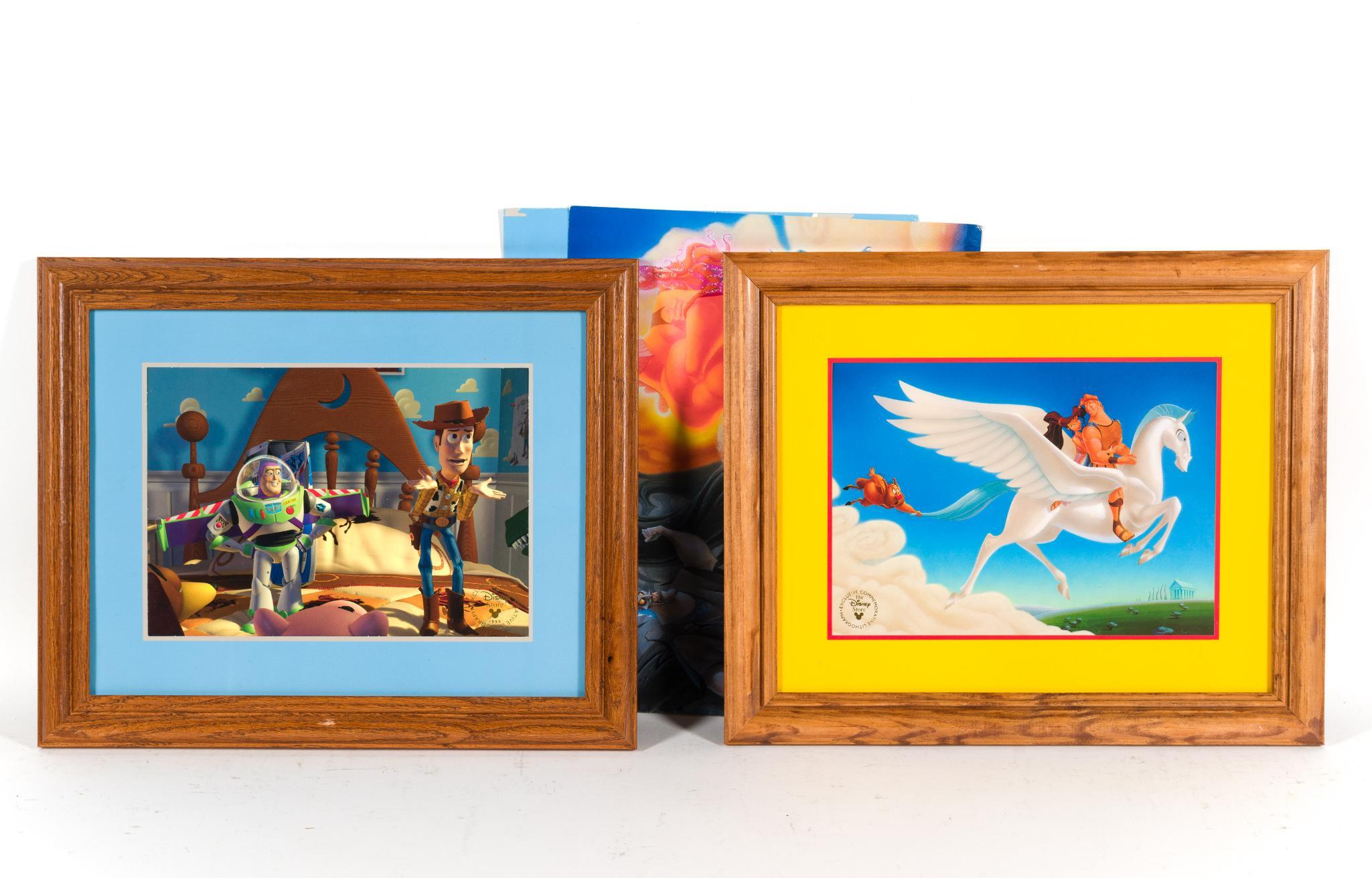 2 Disney Lithographs Incl. Toy Story