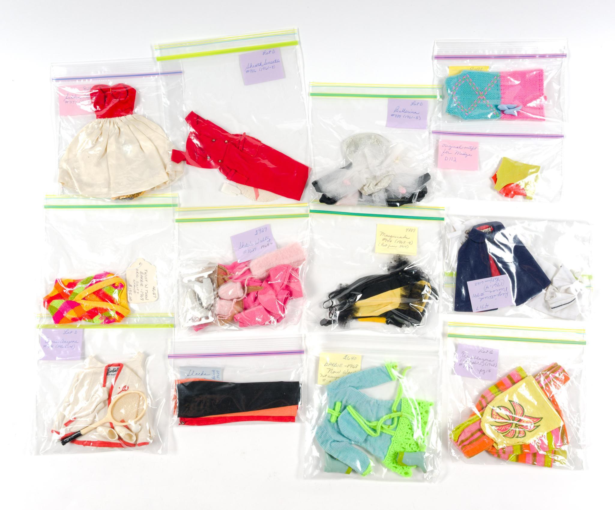 Vintage Barbie Clothing and Accessories