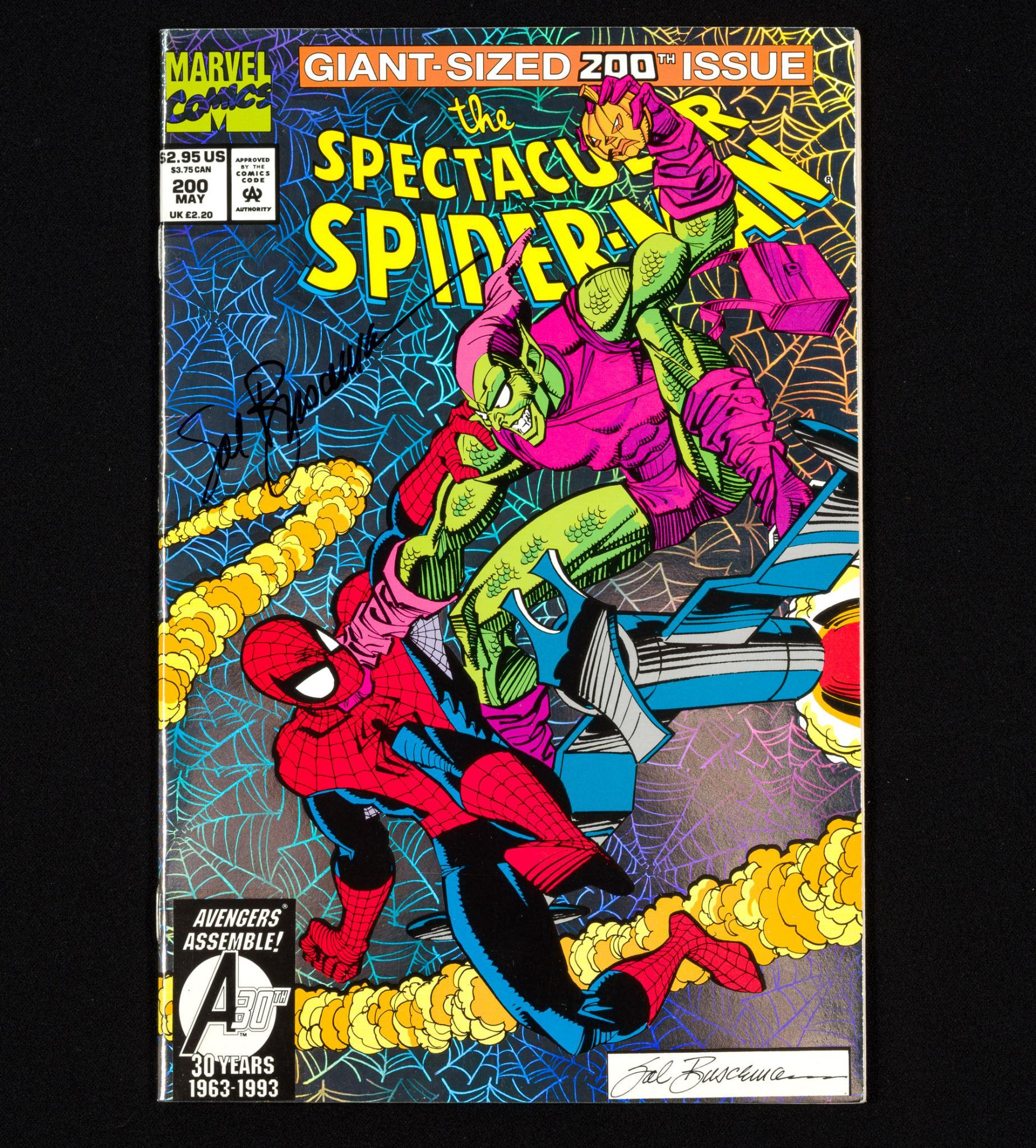 3 Spider-Man Comics Signed by Sal Buscema