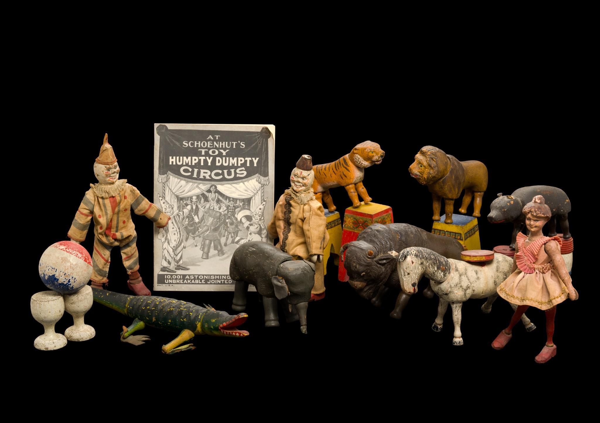 Schoenhut's Toy Humpty Dumpty Circus