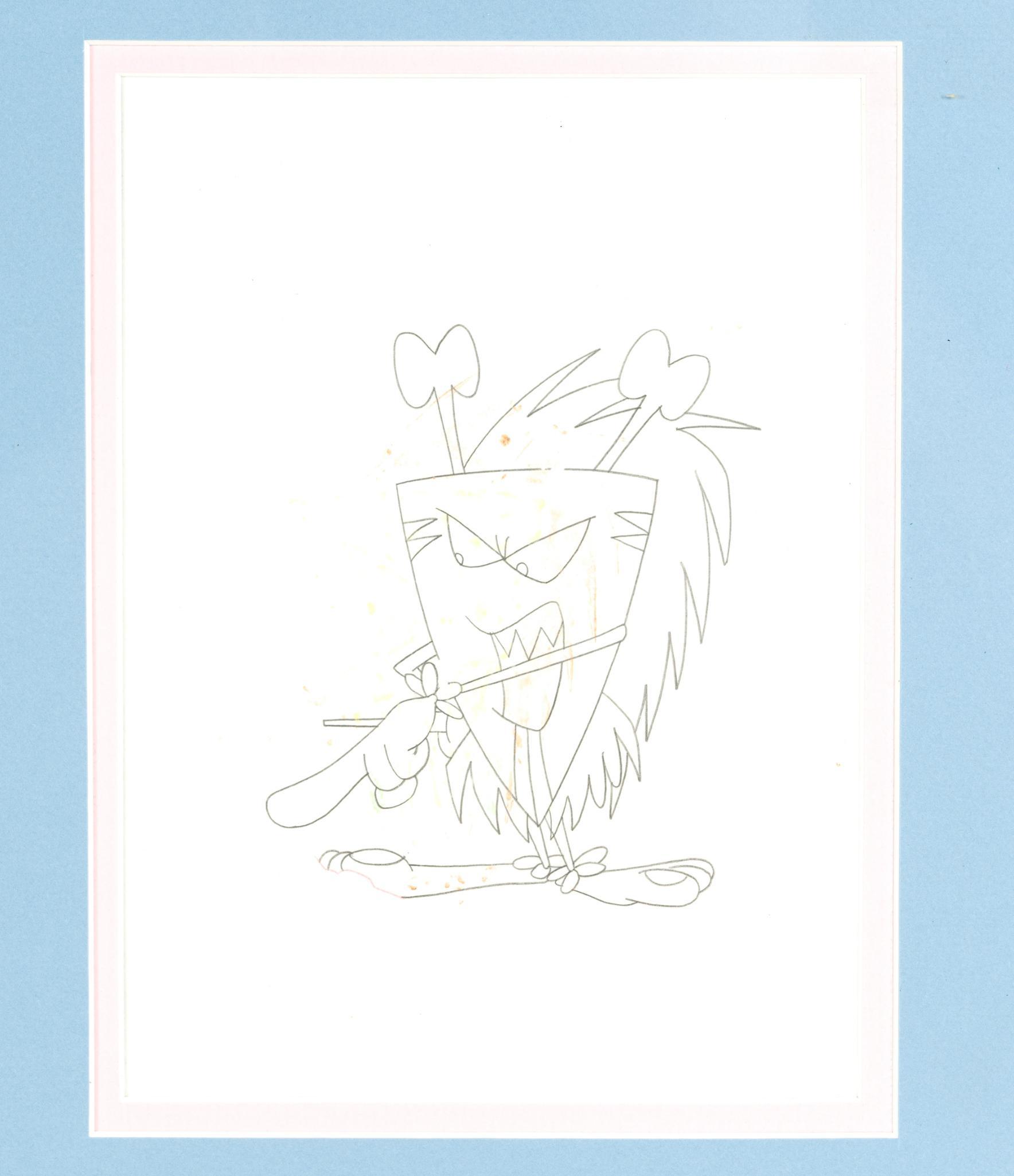 Pink Panther Animation Cel & Sketches