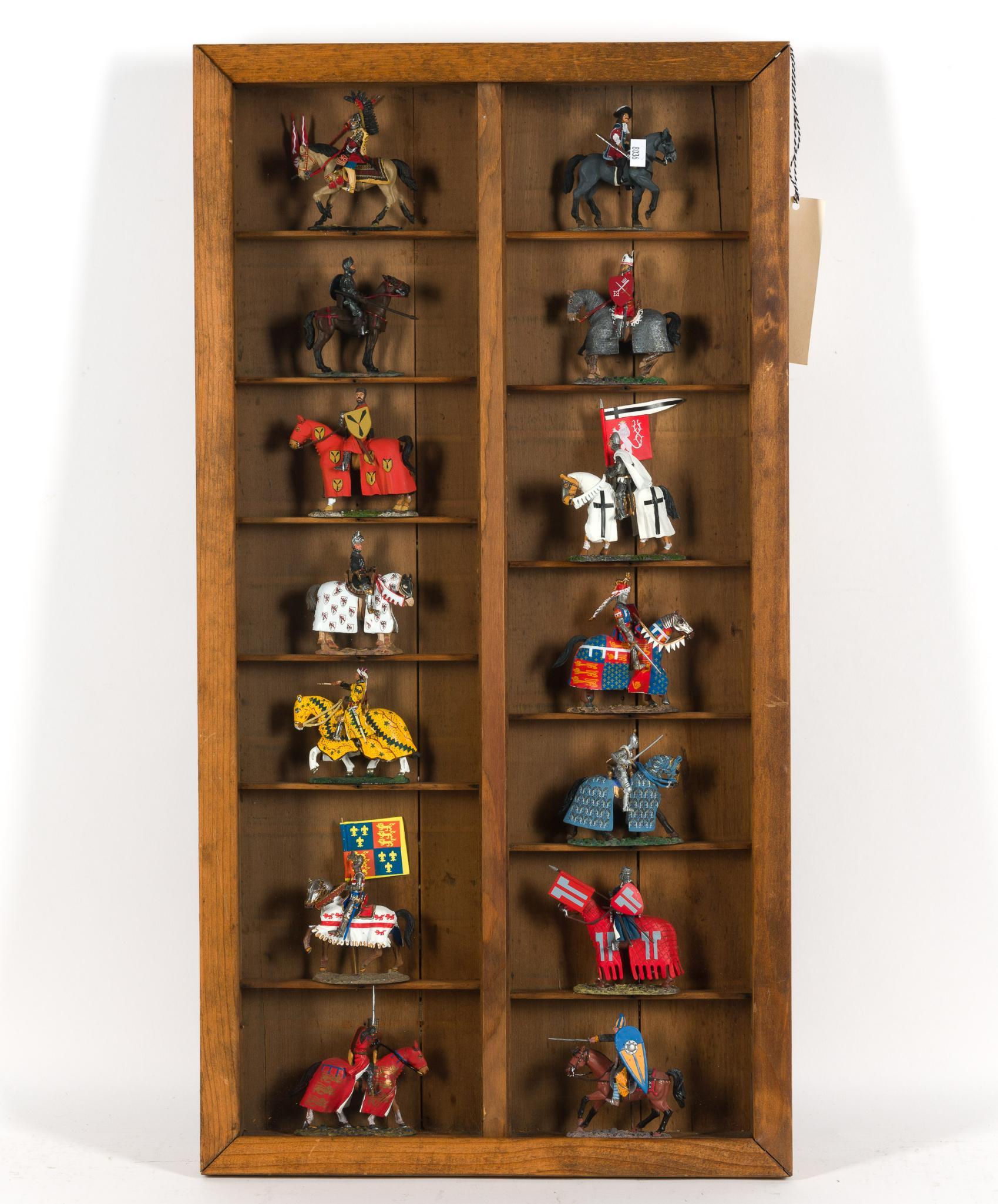 Display of Mounted Knights by Del Prado