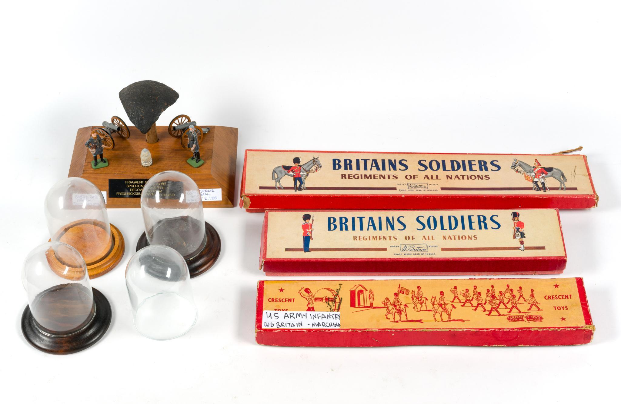 3 Boxes of Metal Soldiers