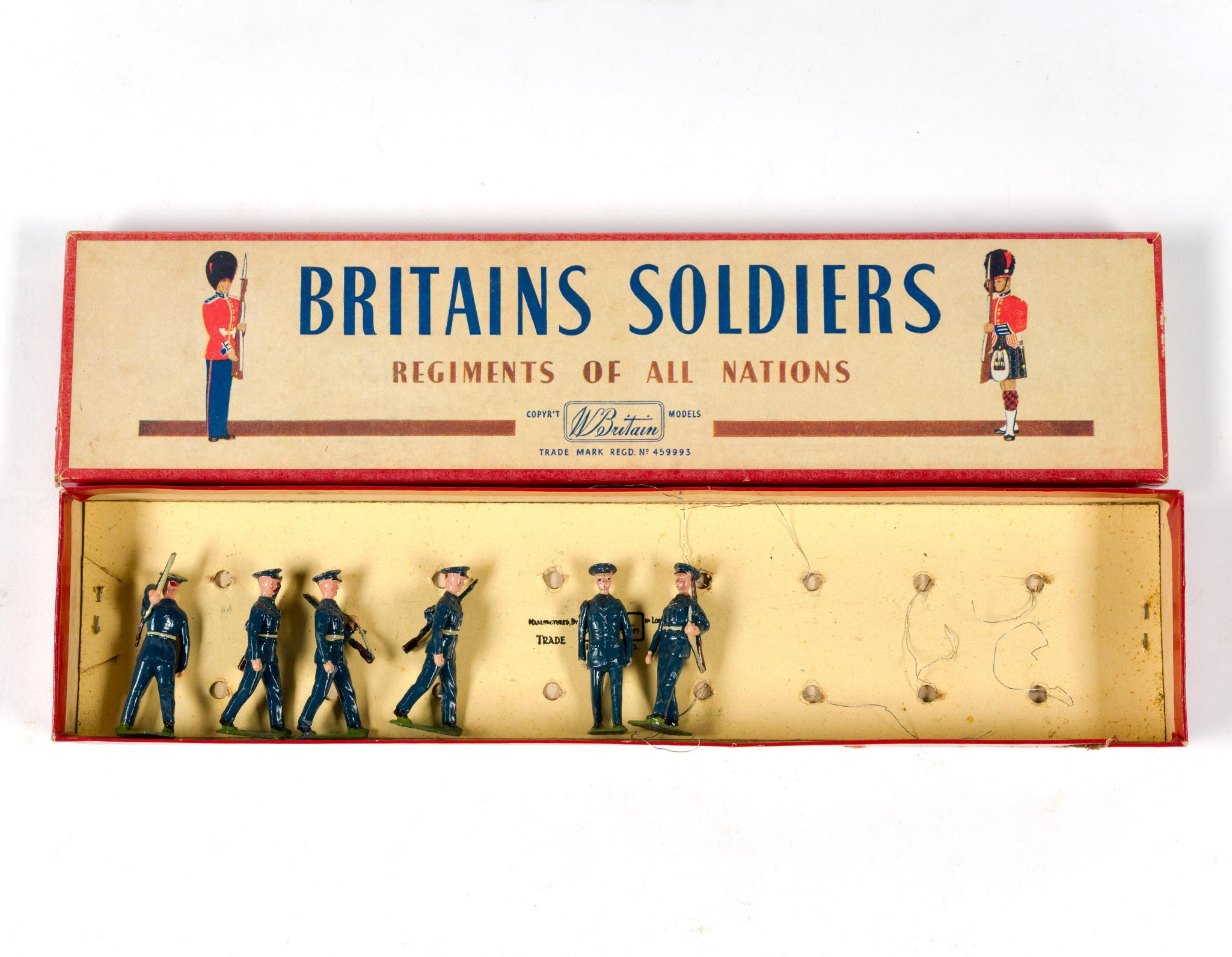 3 Boxes of Metal Soldiers