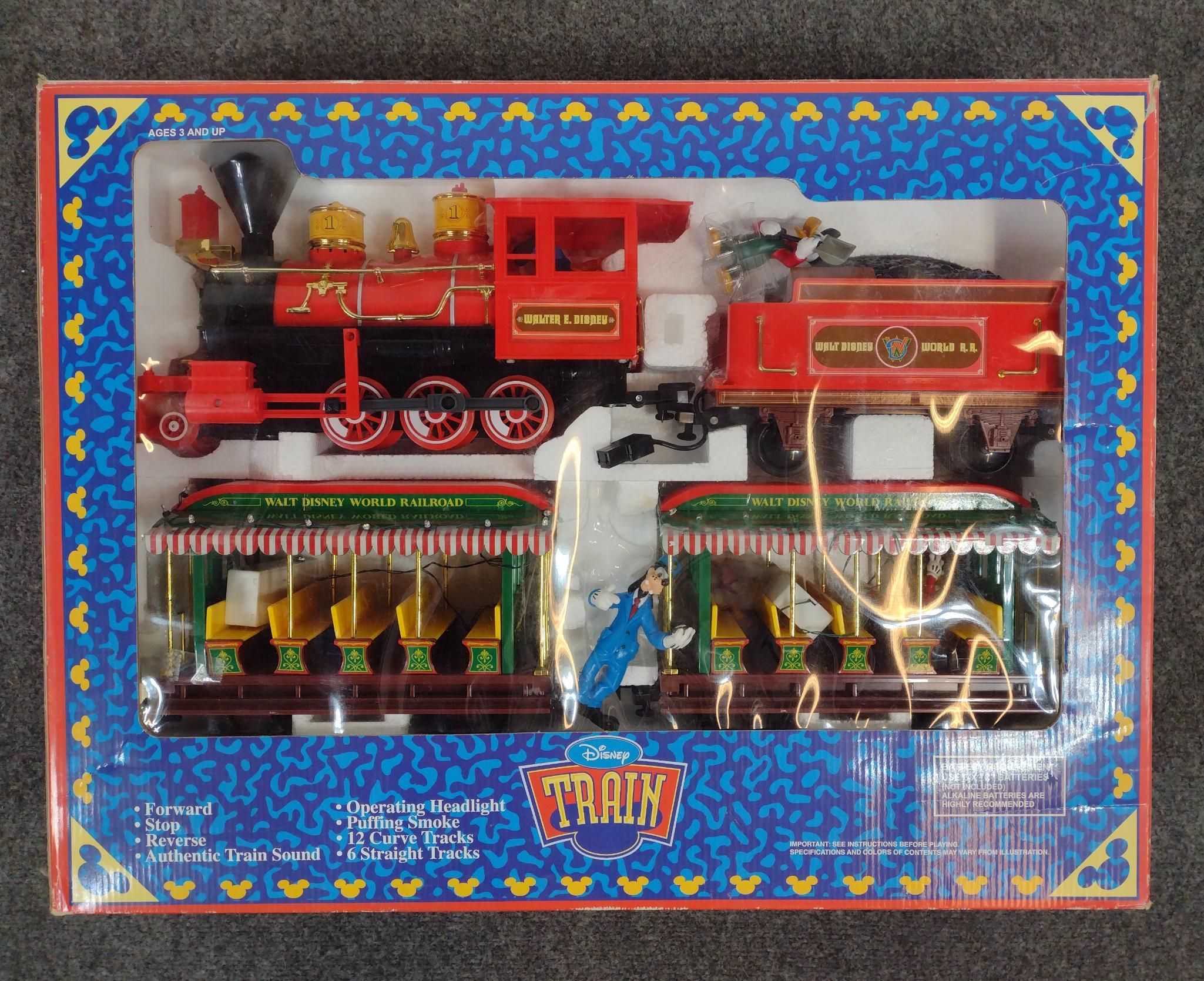 Disney World Theme Park Collection Train Set and Accessories