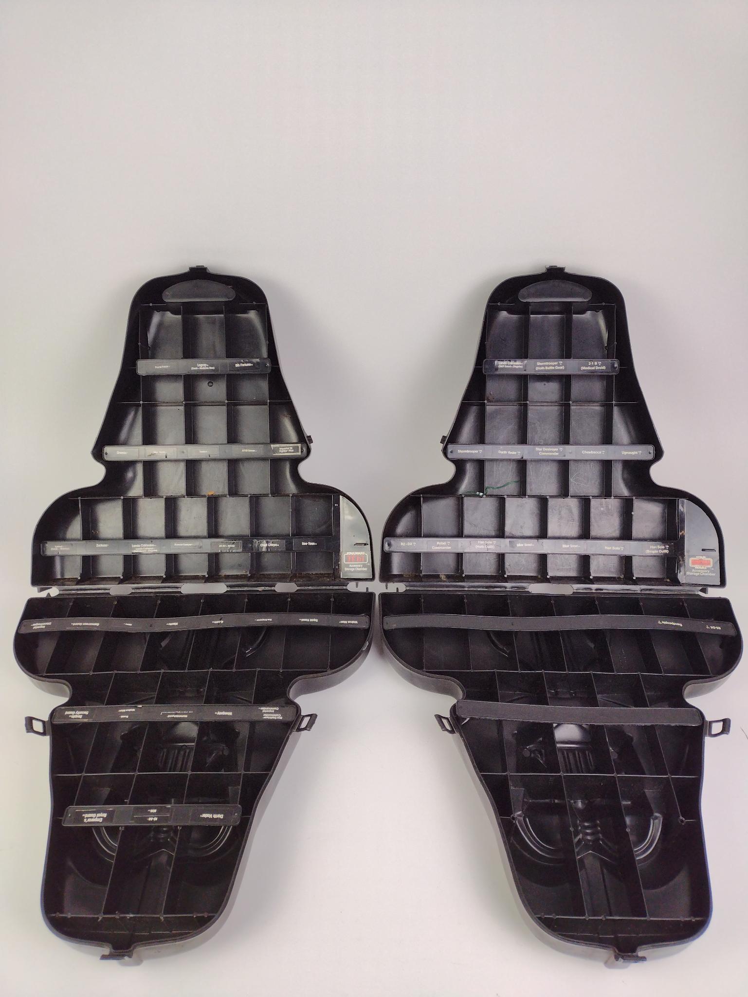 3 Star Wars Figurine Carrying Cases