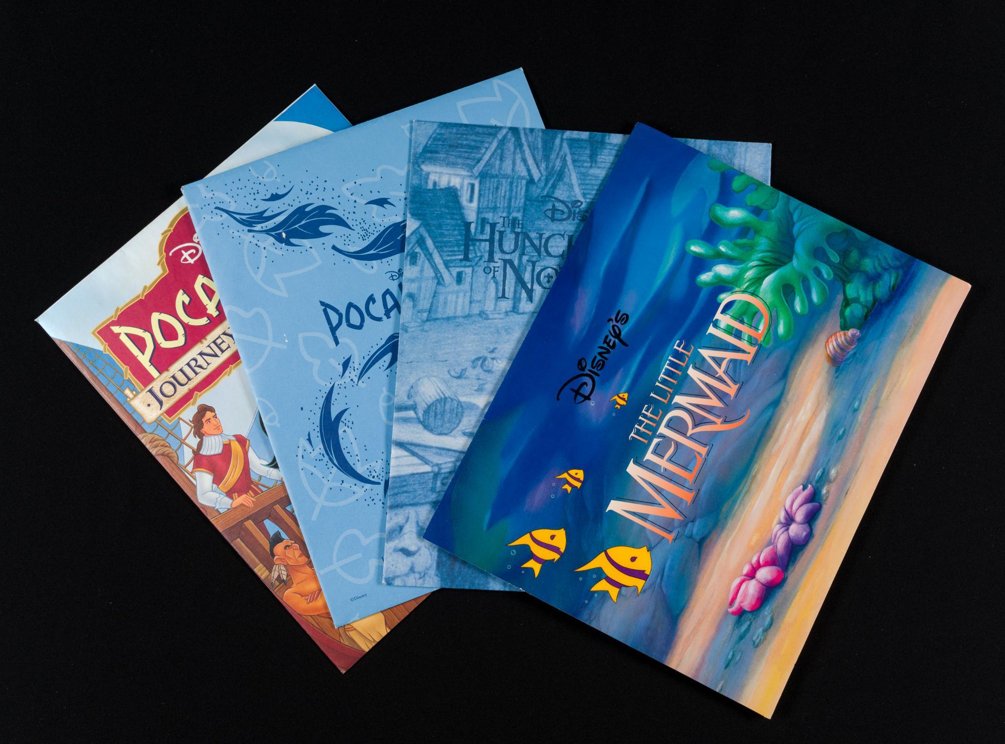 7 Disney Lithographs incl. Pocahontas