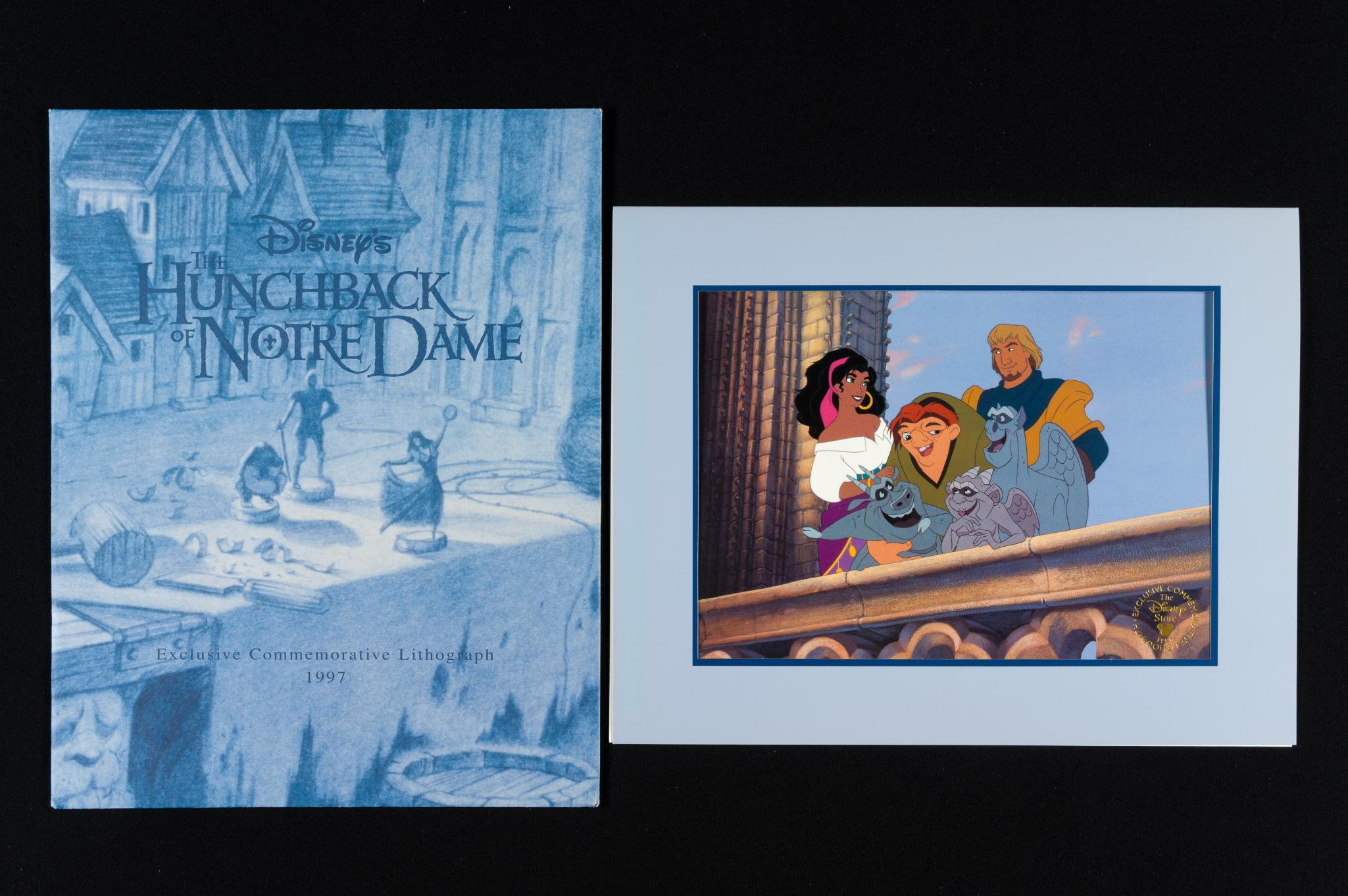 7 Disney Lithographs incl. Pocahontas