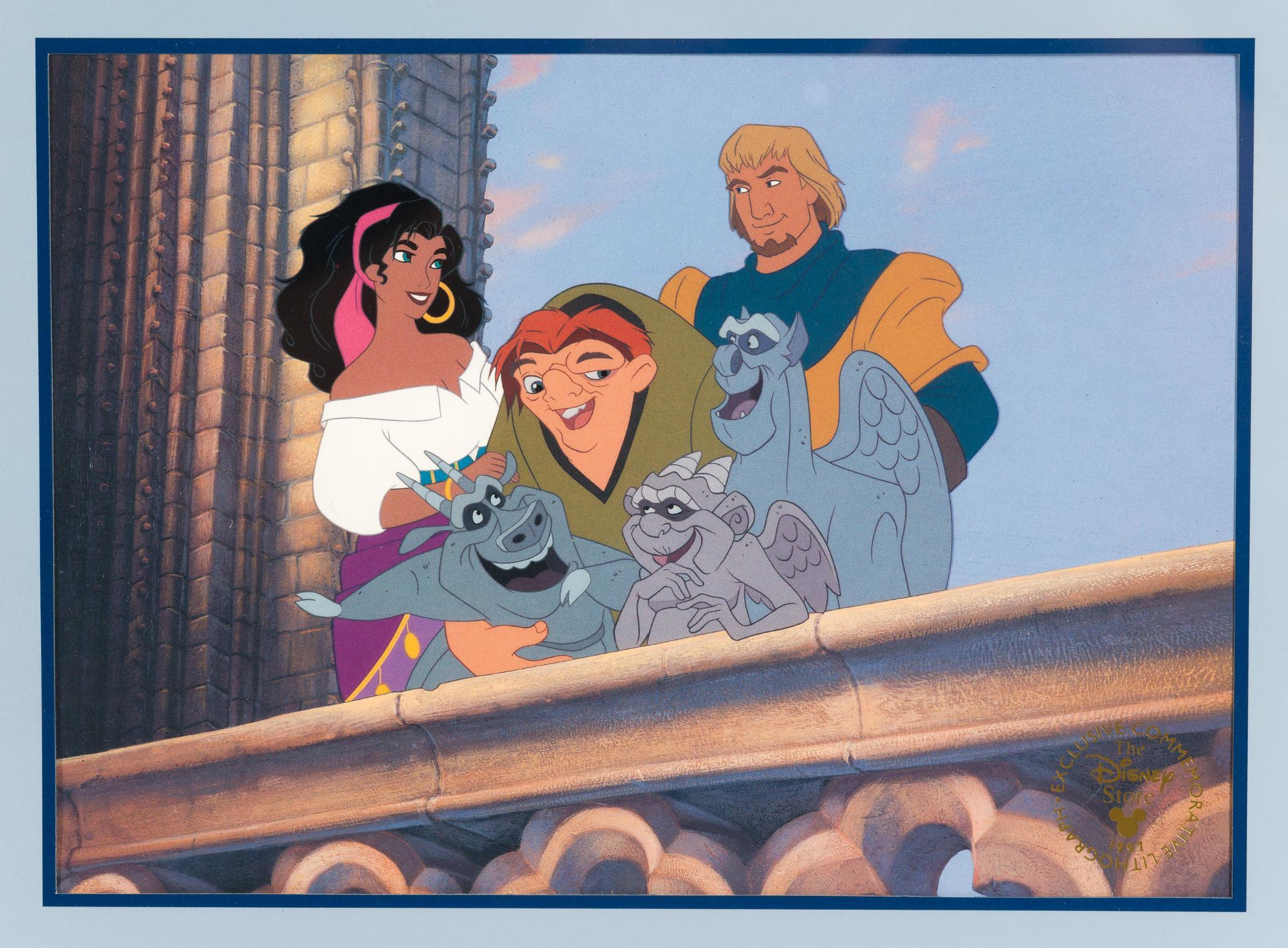 2 Disney Lithographs incl. Flubber