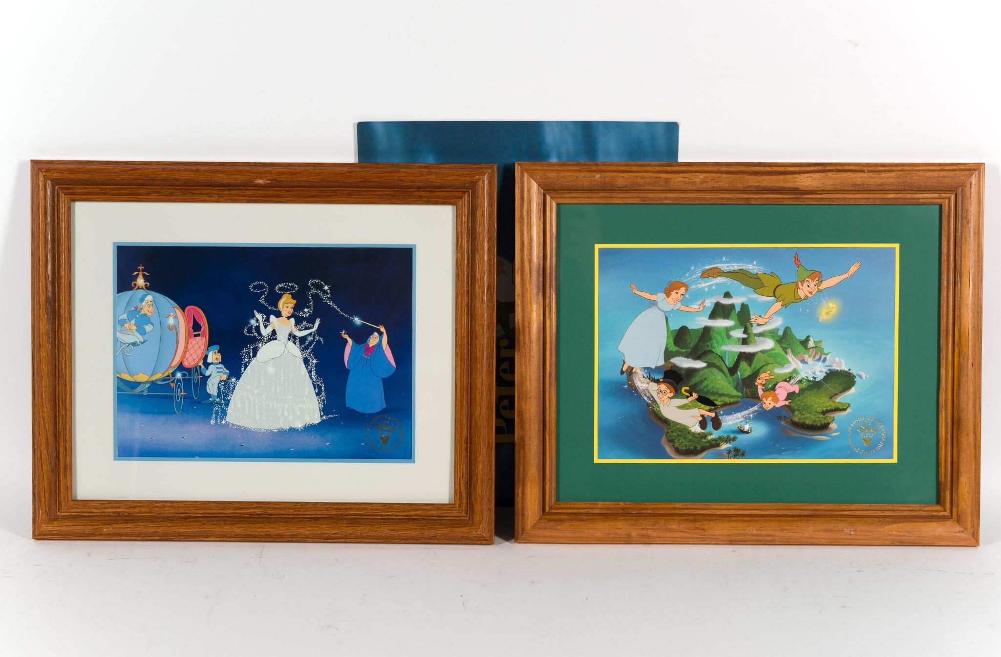 2 Disney Lithographs incl. Peter Pan