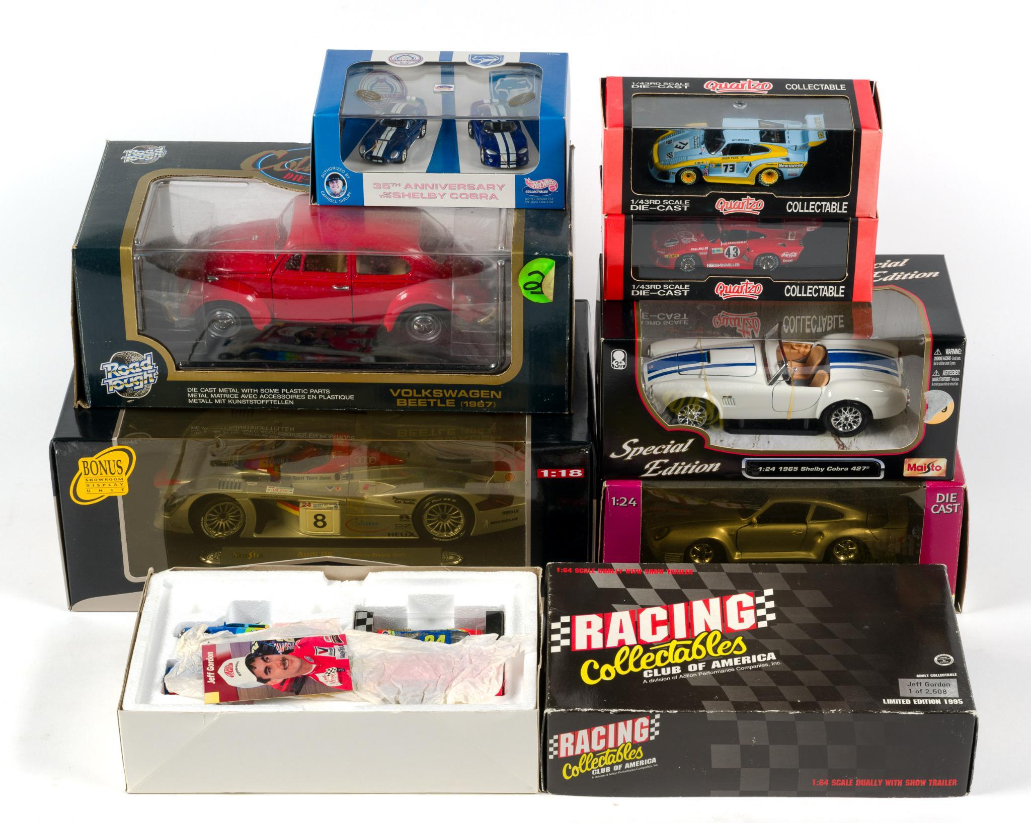 8 Die Cast Cars Incl Volkswagen Beetle