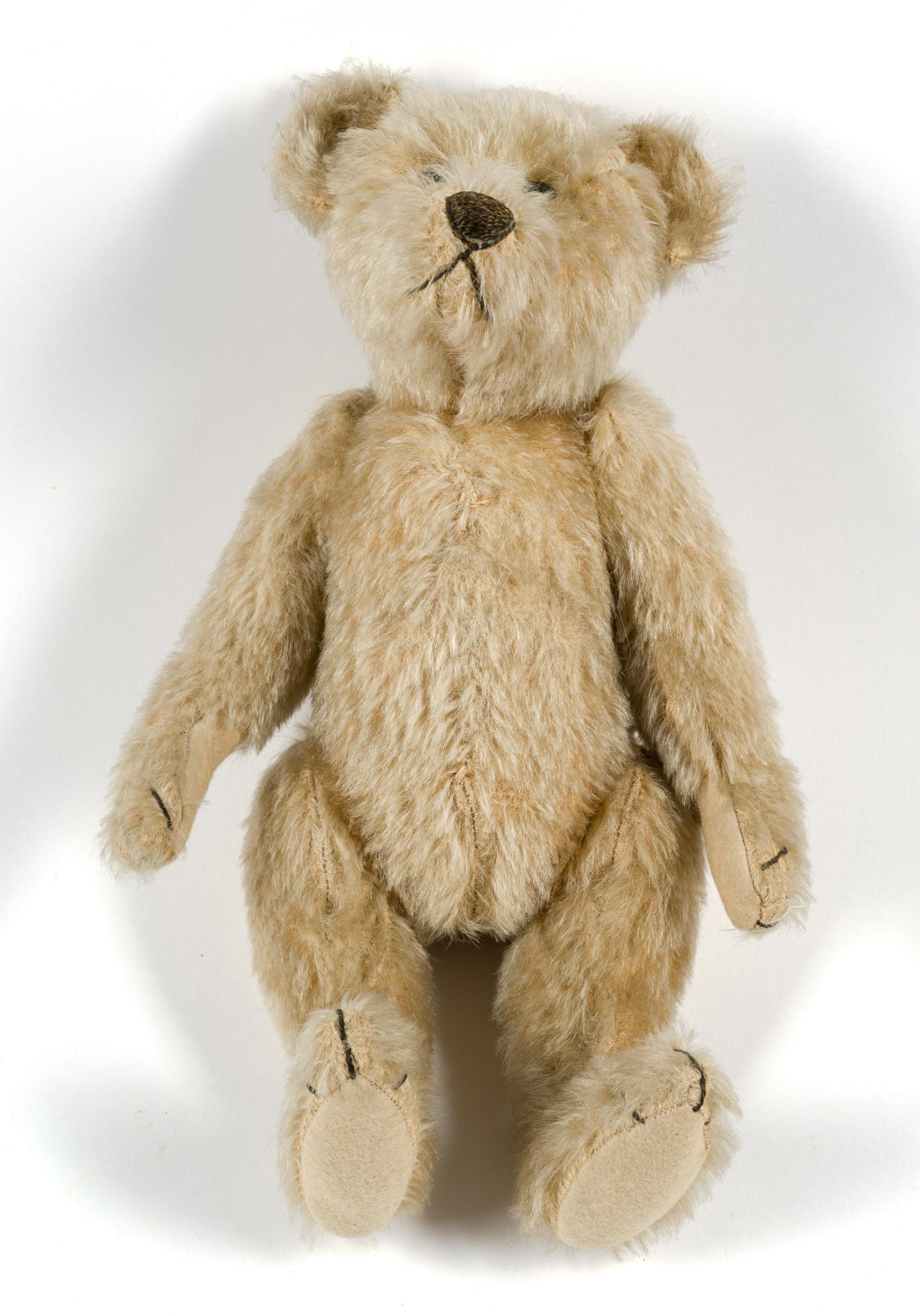 Vintage Jointed Mohair Teddy Bear