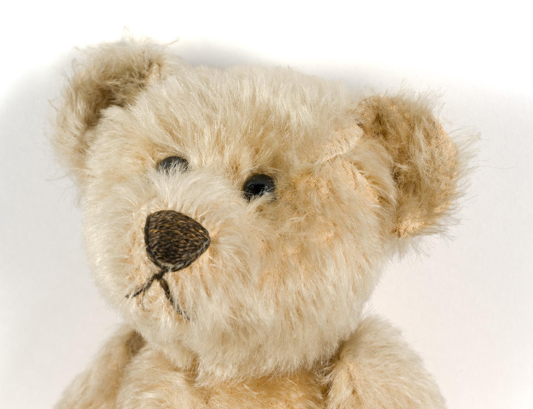 Vintage Jointed Mohair Teddy Bear