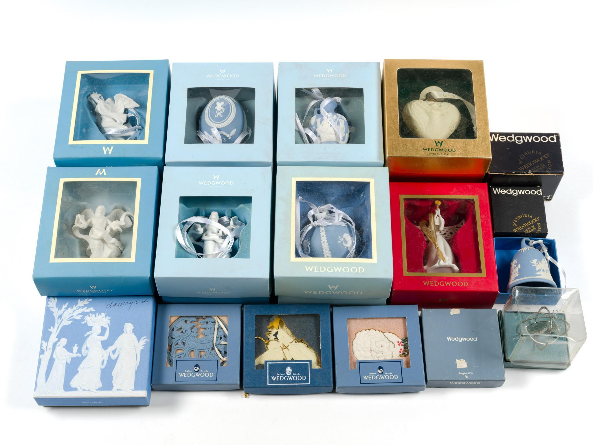 6 Wedgwood England Ornaments