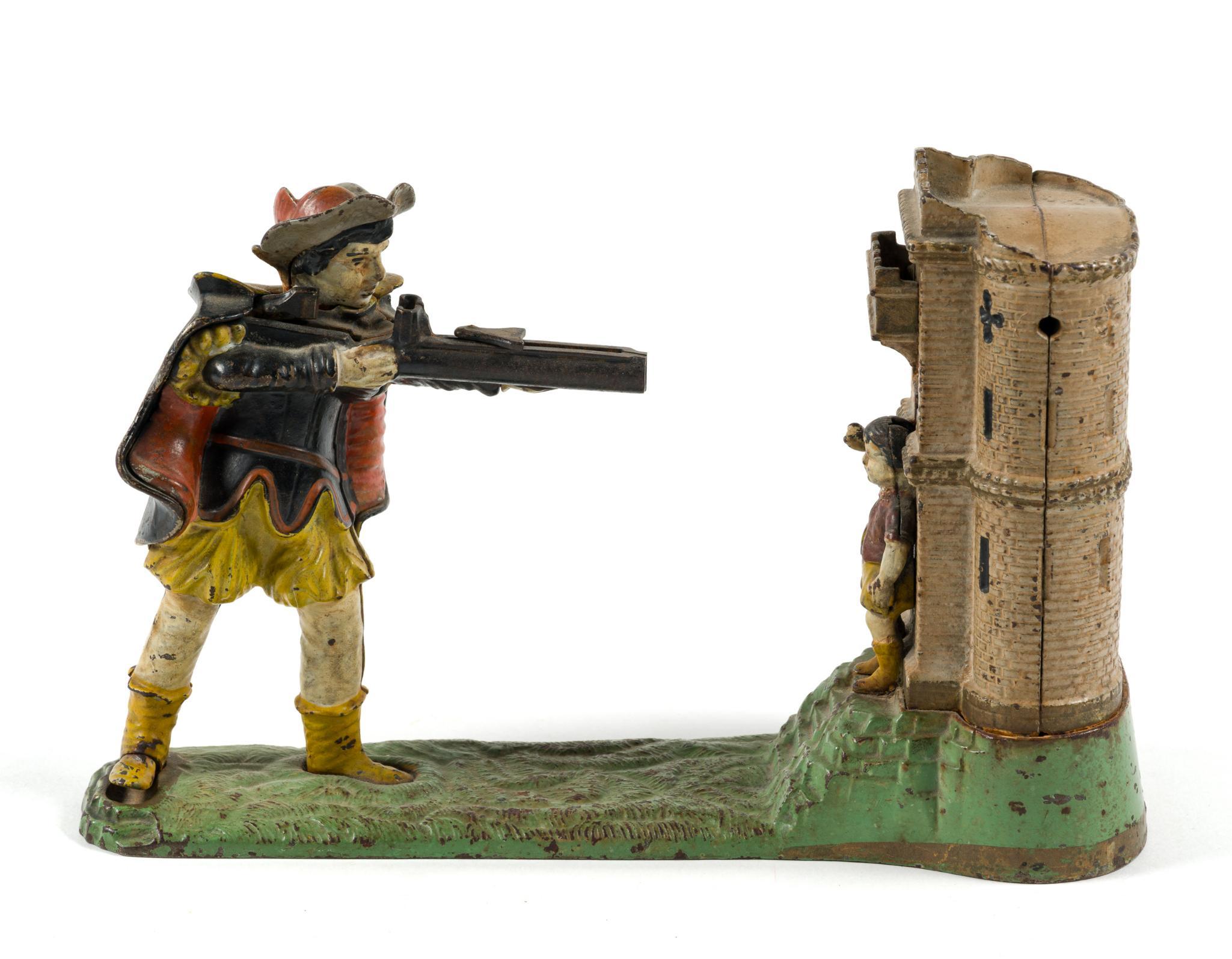 William Tell Cast Iron Mechanical Bank