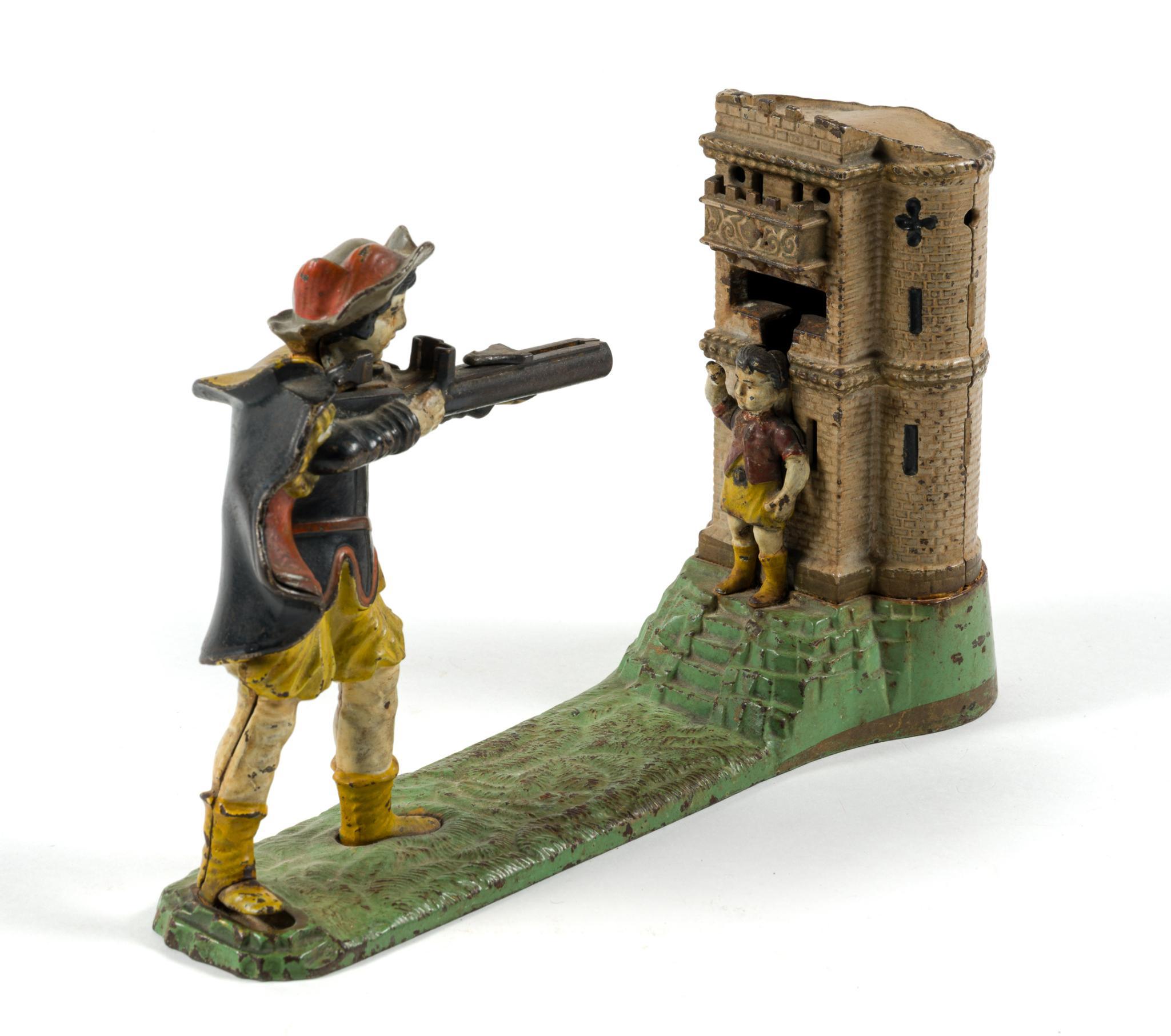 William Tell Cast Iron Mechanical Bank