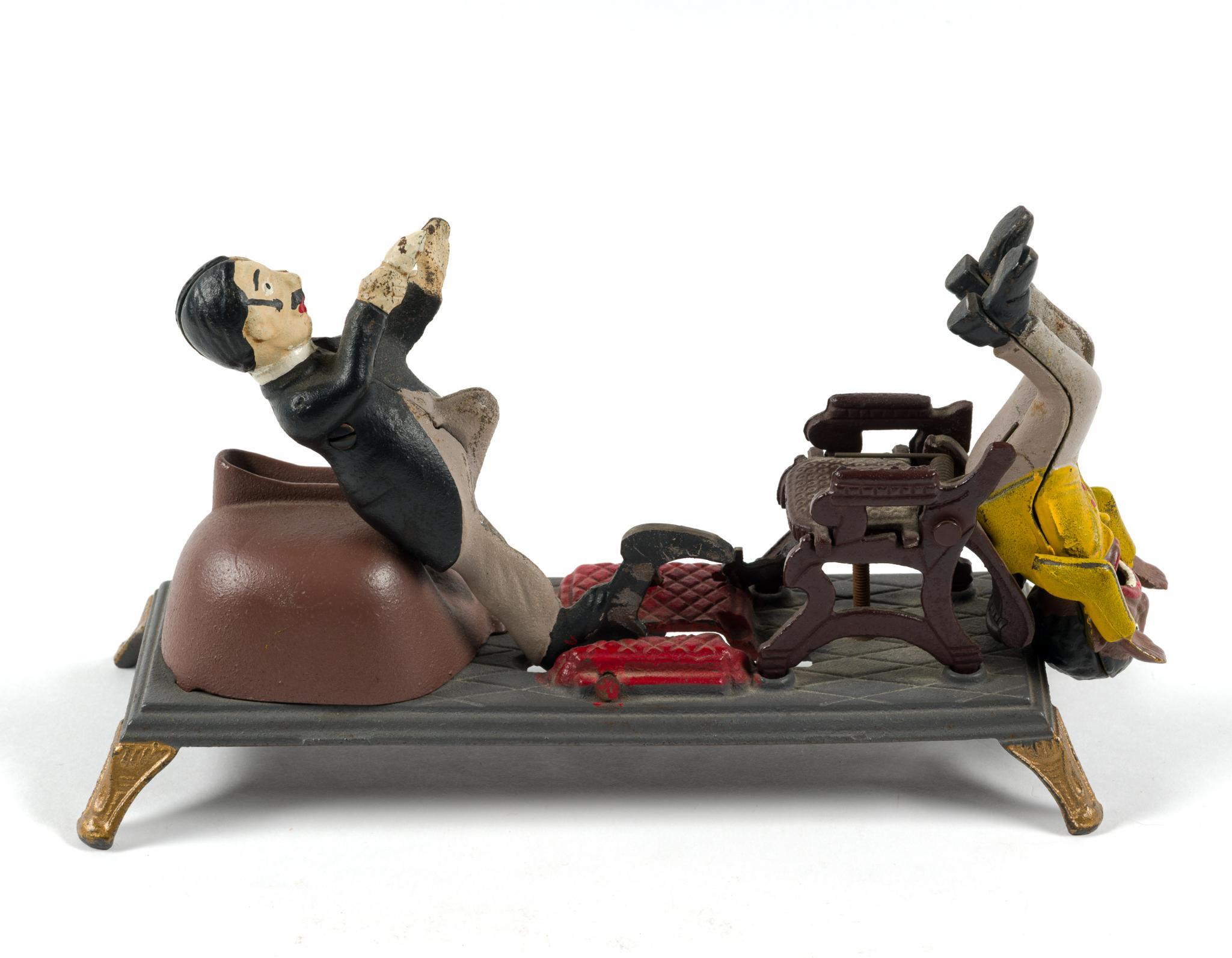 Dentist Cast Iron Mechanical Bank