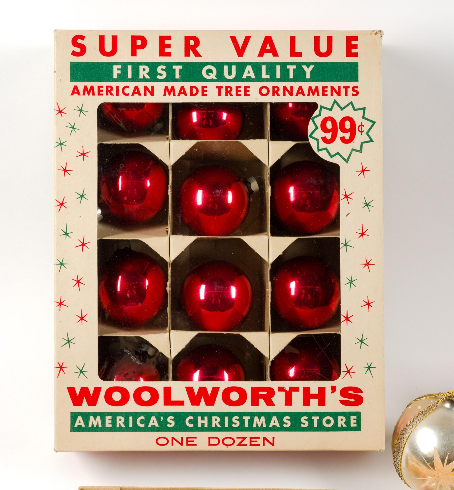 Vintage Glass Christmas Ornaments & Tree Toppers