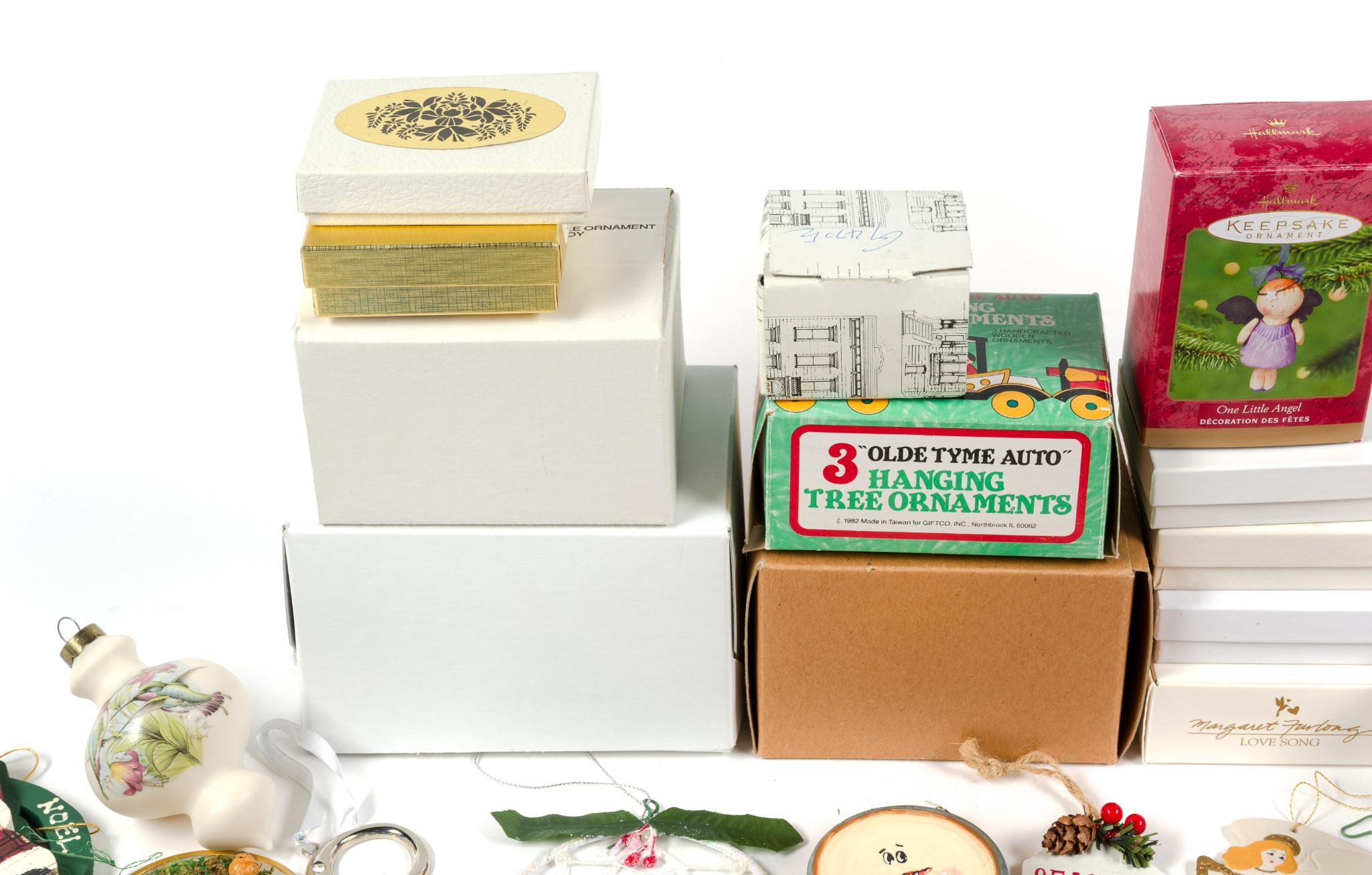 52 Christmas Ornaments Incl. Glass
