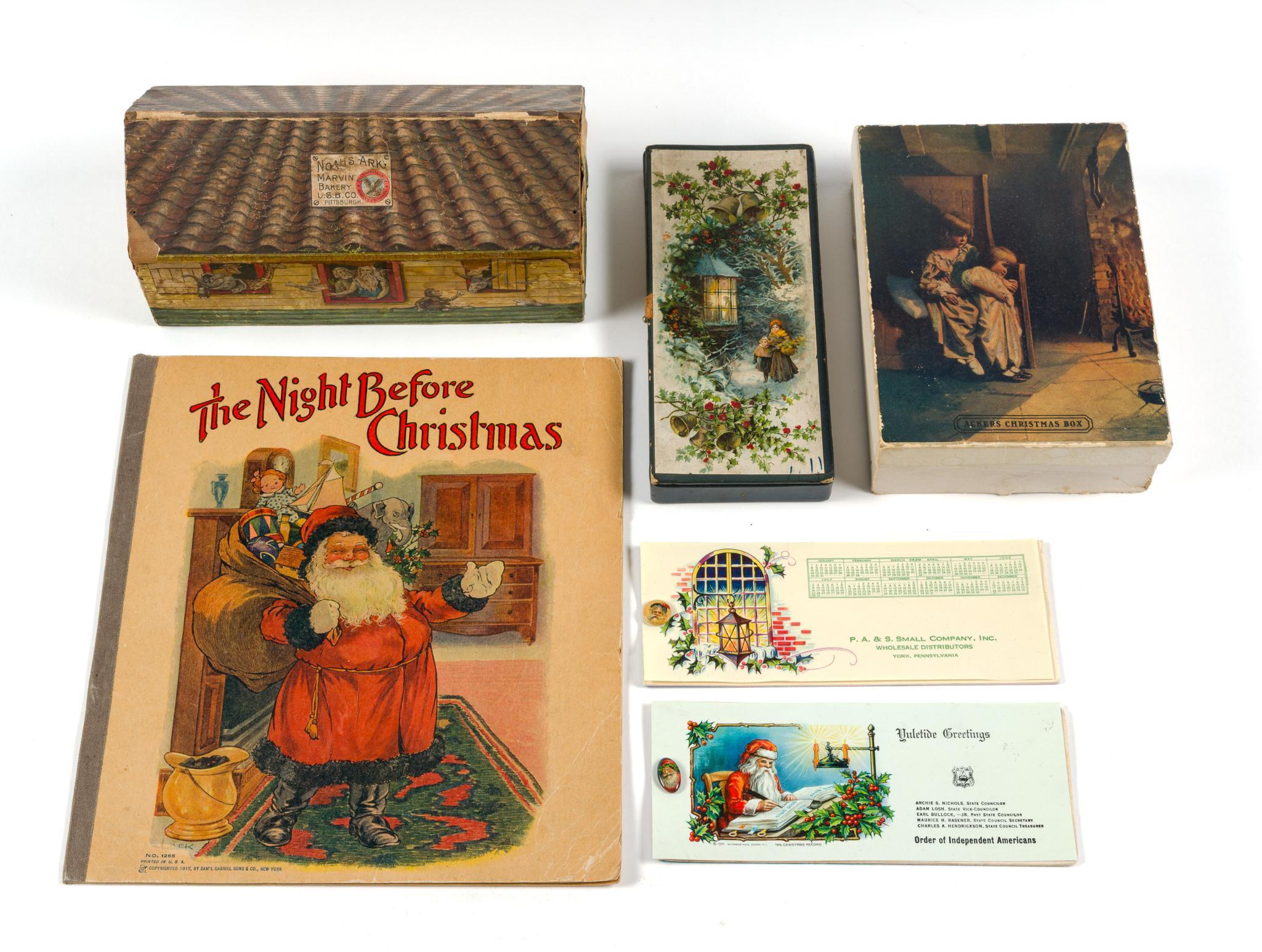 Vintage Christmas Books & Ephemera