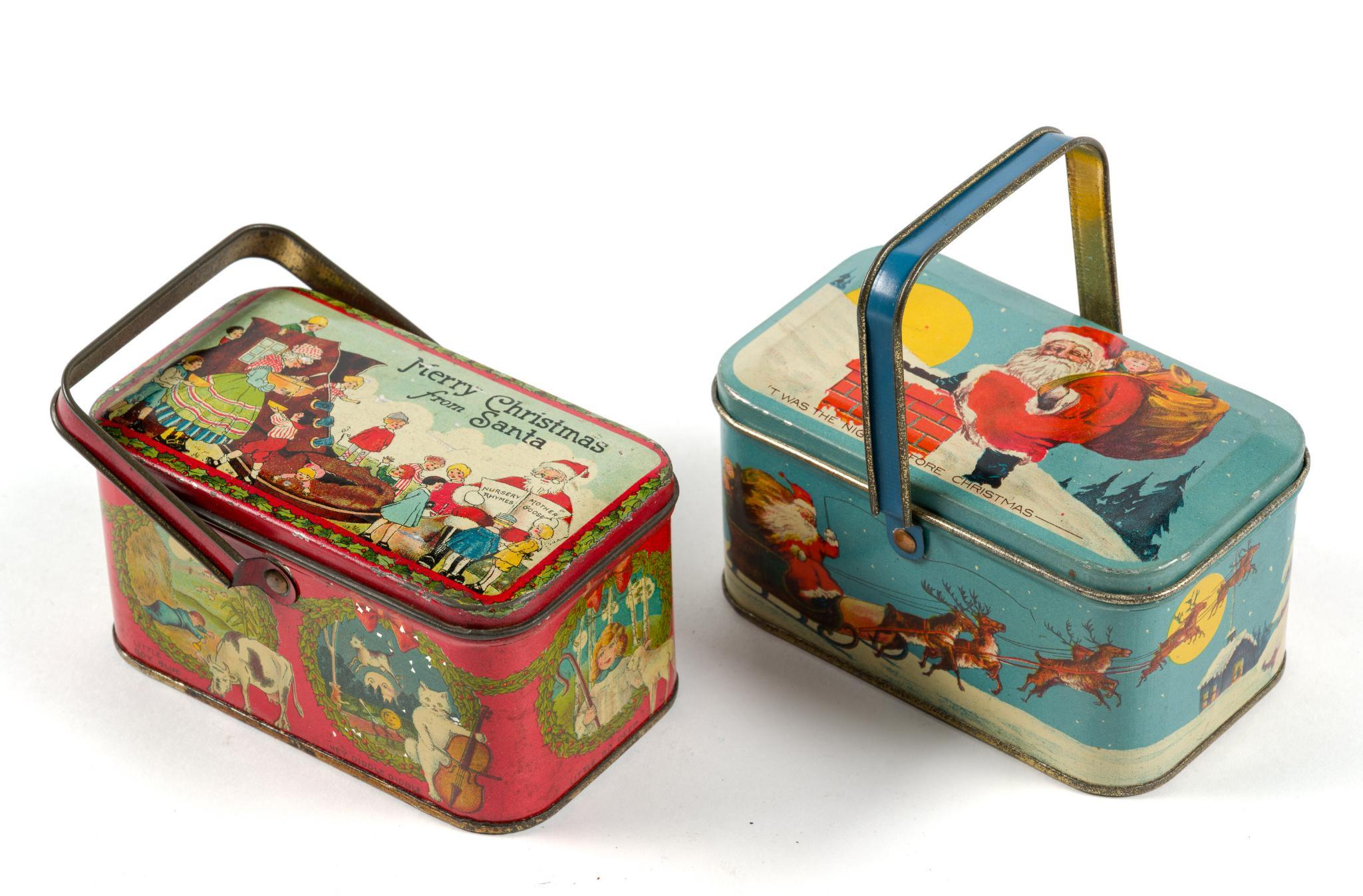 Vintage Holiday Tins