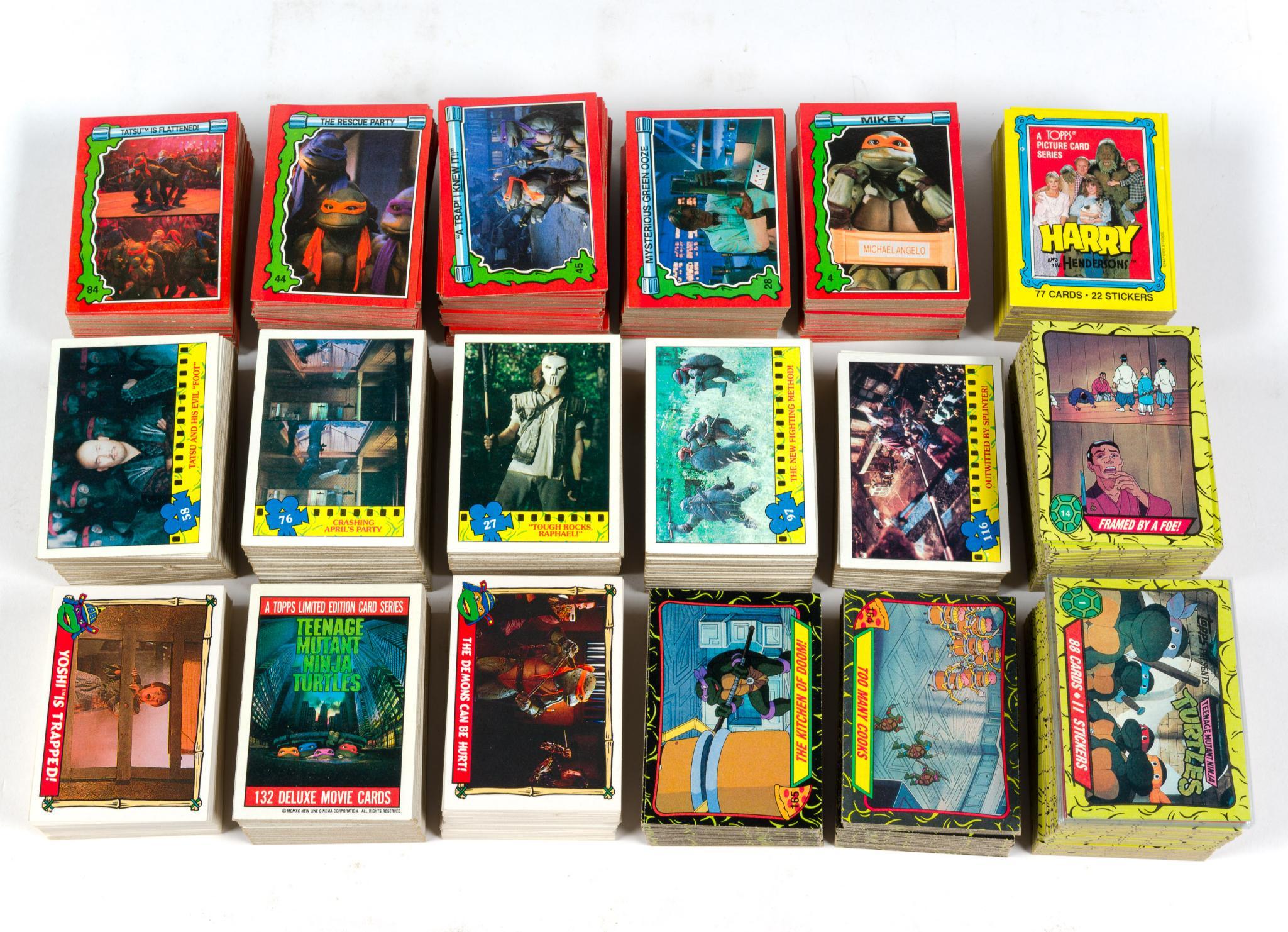 Pop Culture Collectable Cards Incl. Teenage Mutant Ninja Turtles