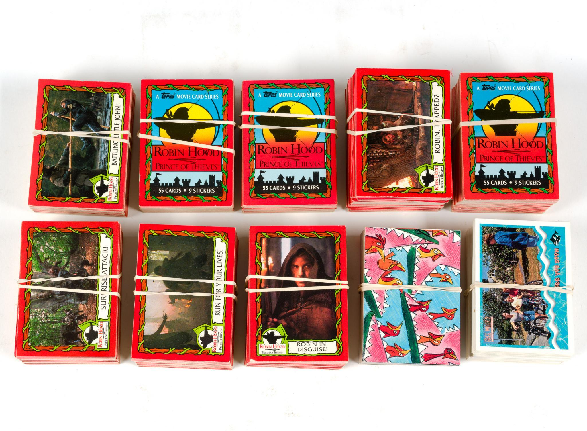 Movie Cards incl Topps