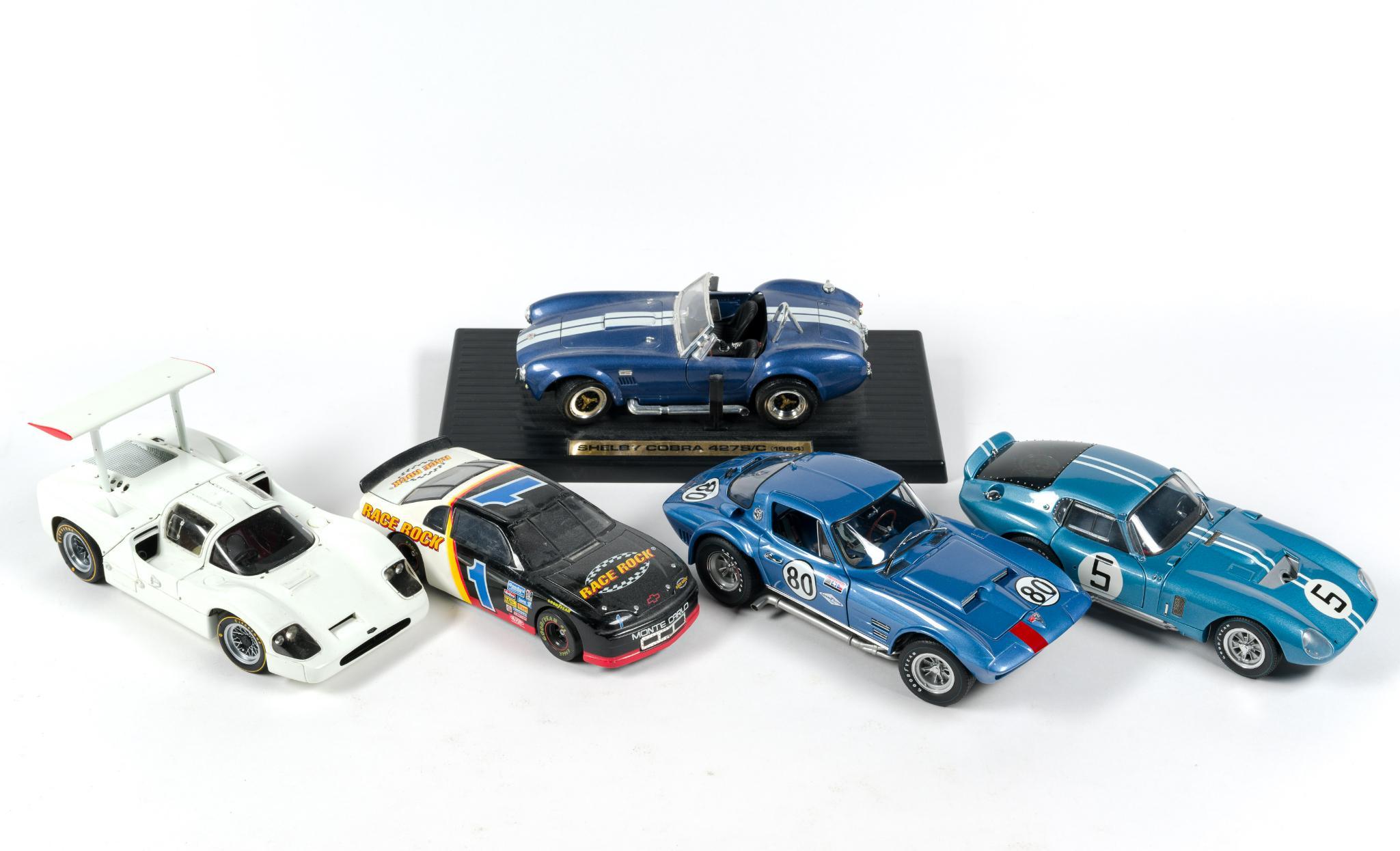 5 Die-Cast Toy Cars