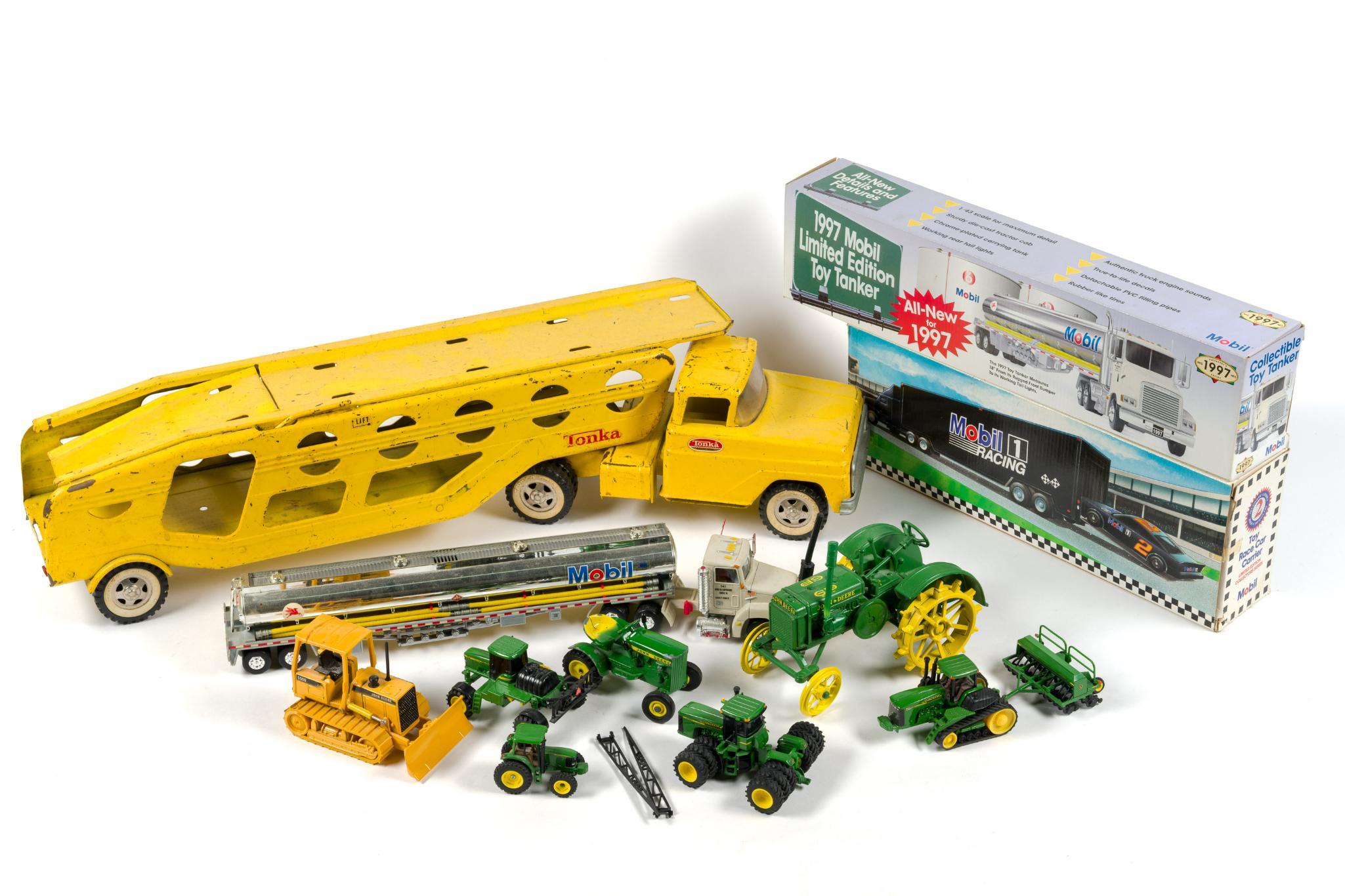Toy Trucks Incl John Deere and Mobil