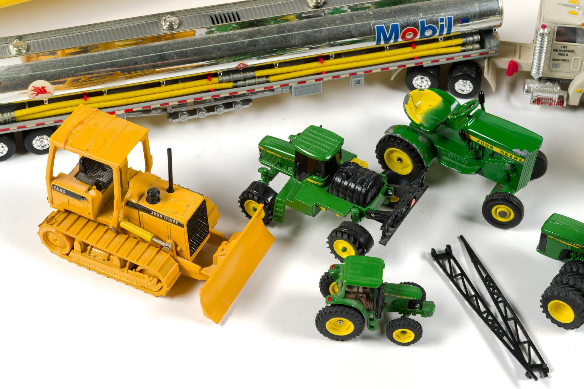 Toy Trucks Incl John Deere and Mobil