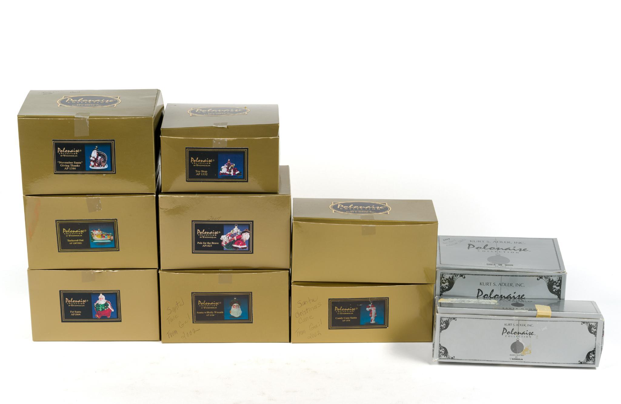 10 Polonaise Collection Ornaments