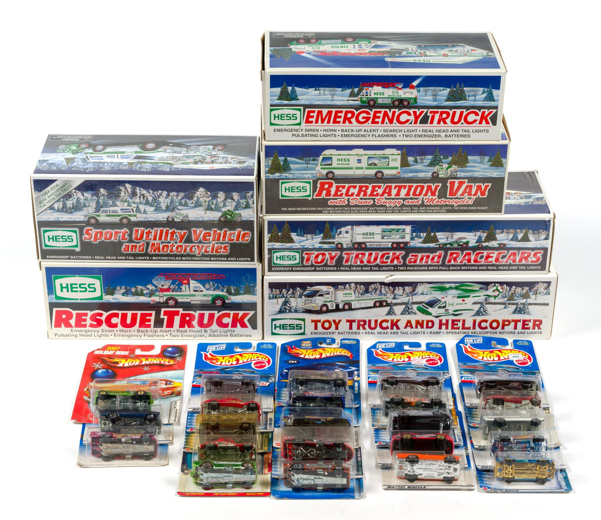 31 Toy Trucks and Cars incl Hess