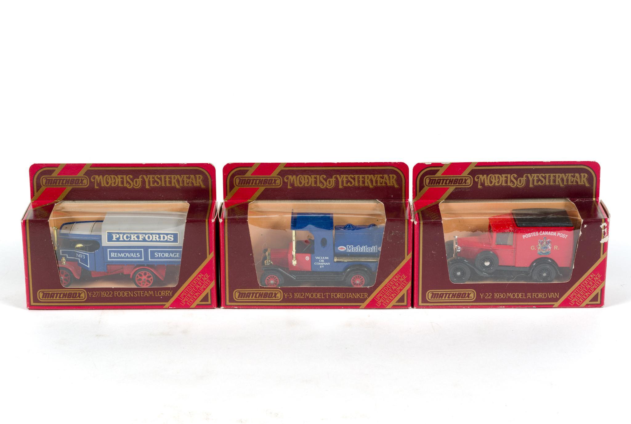 Matchbox Models of Yesteryear