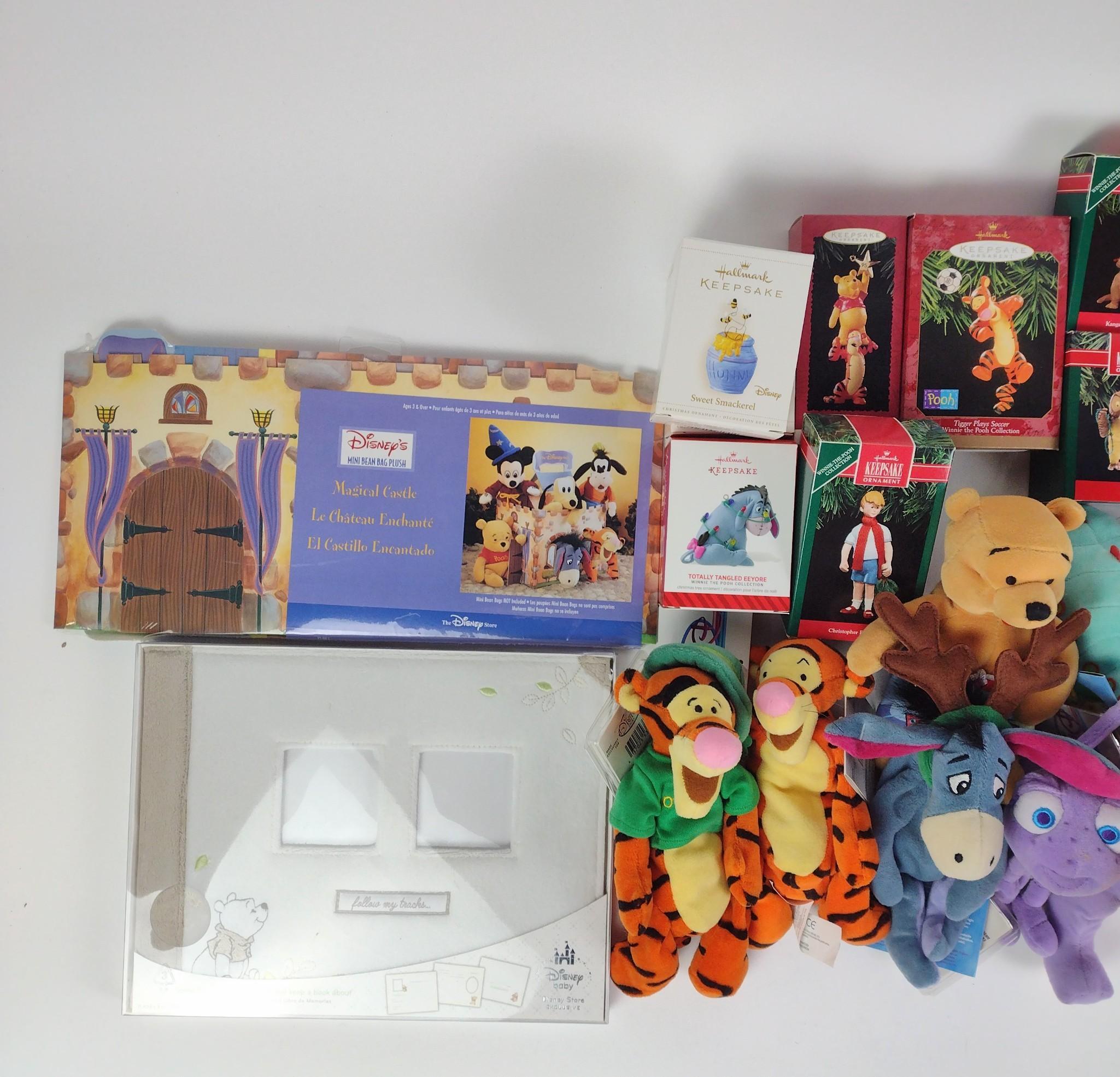 Disney Ornaments and Plush