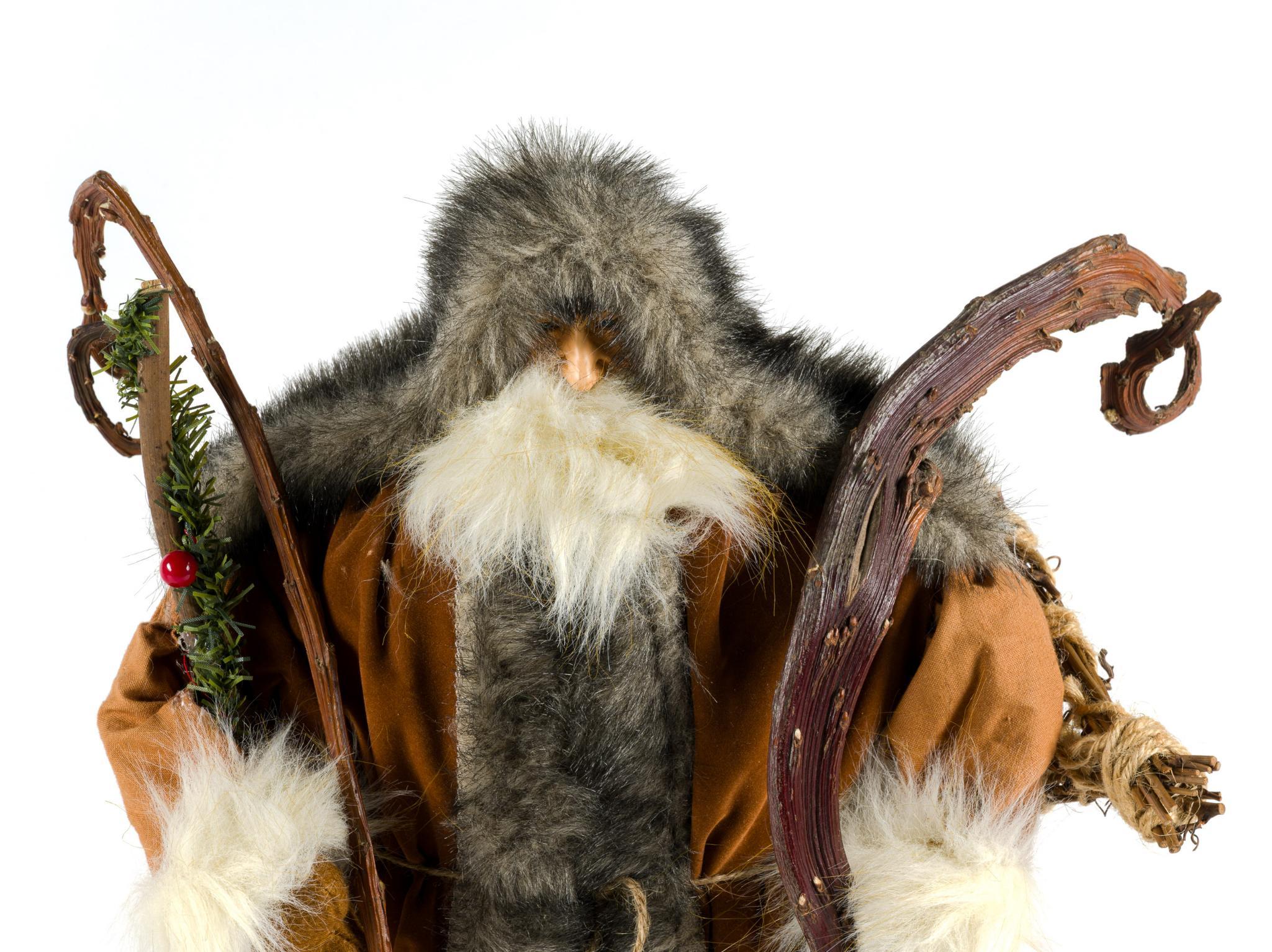 2 Vintage Christmas Figures