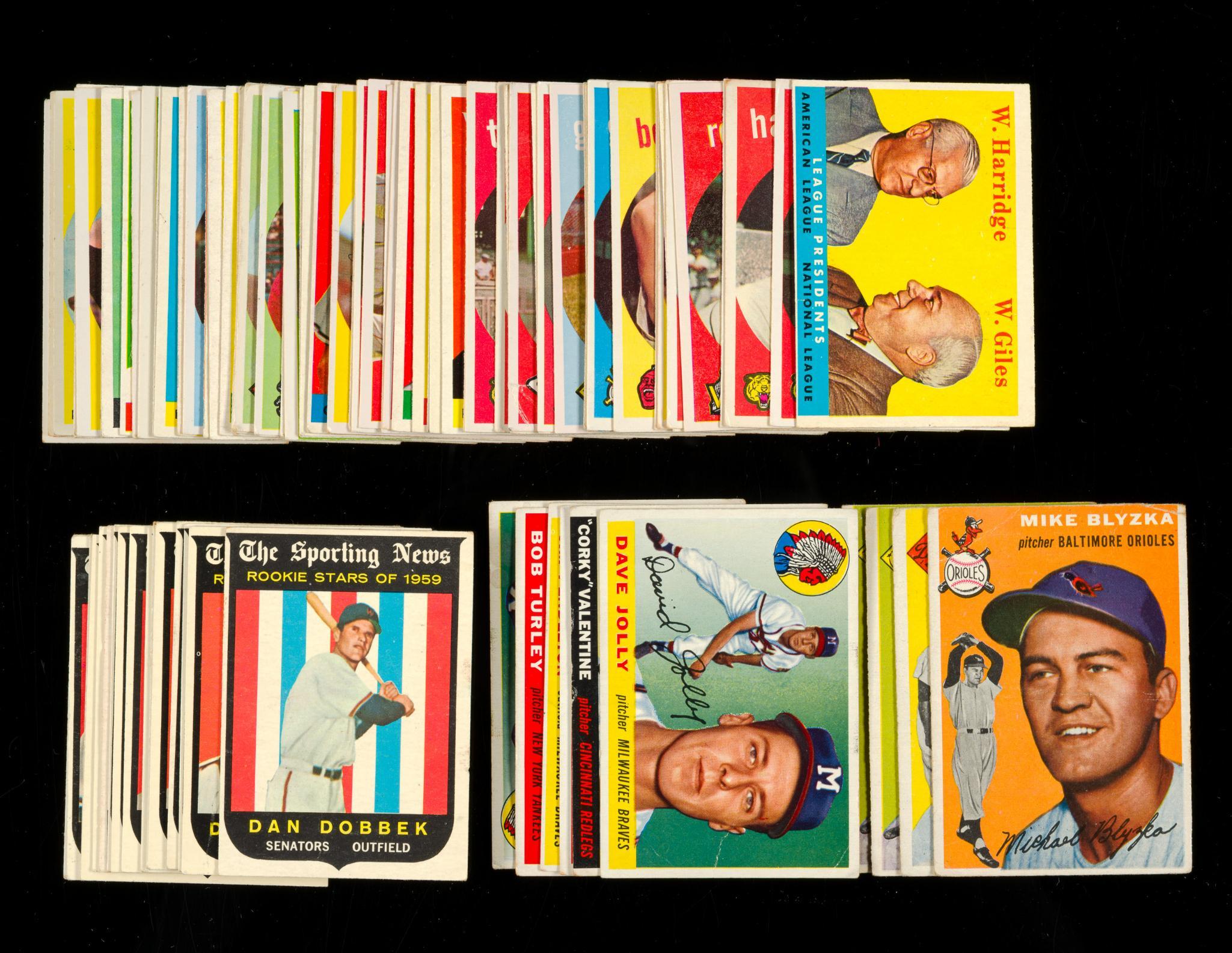 1950's Topps Baseball Cards