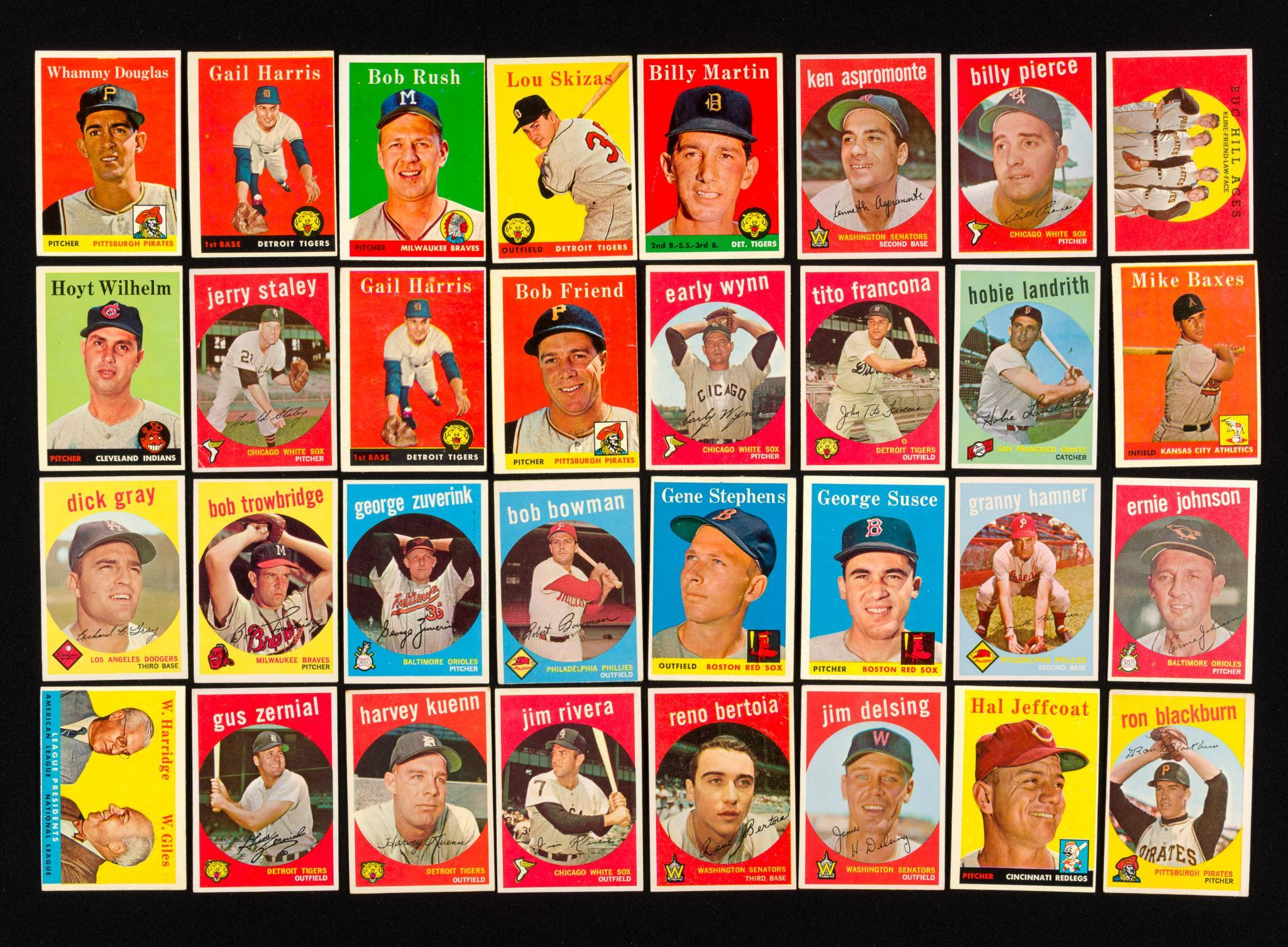 1950's Topps Baseball Cards