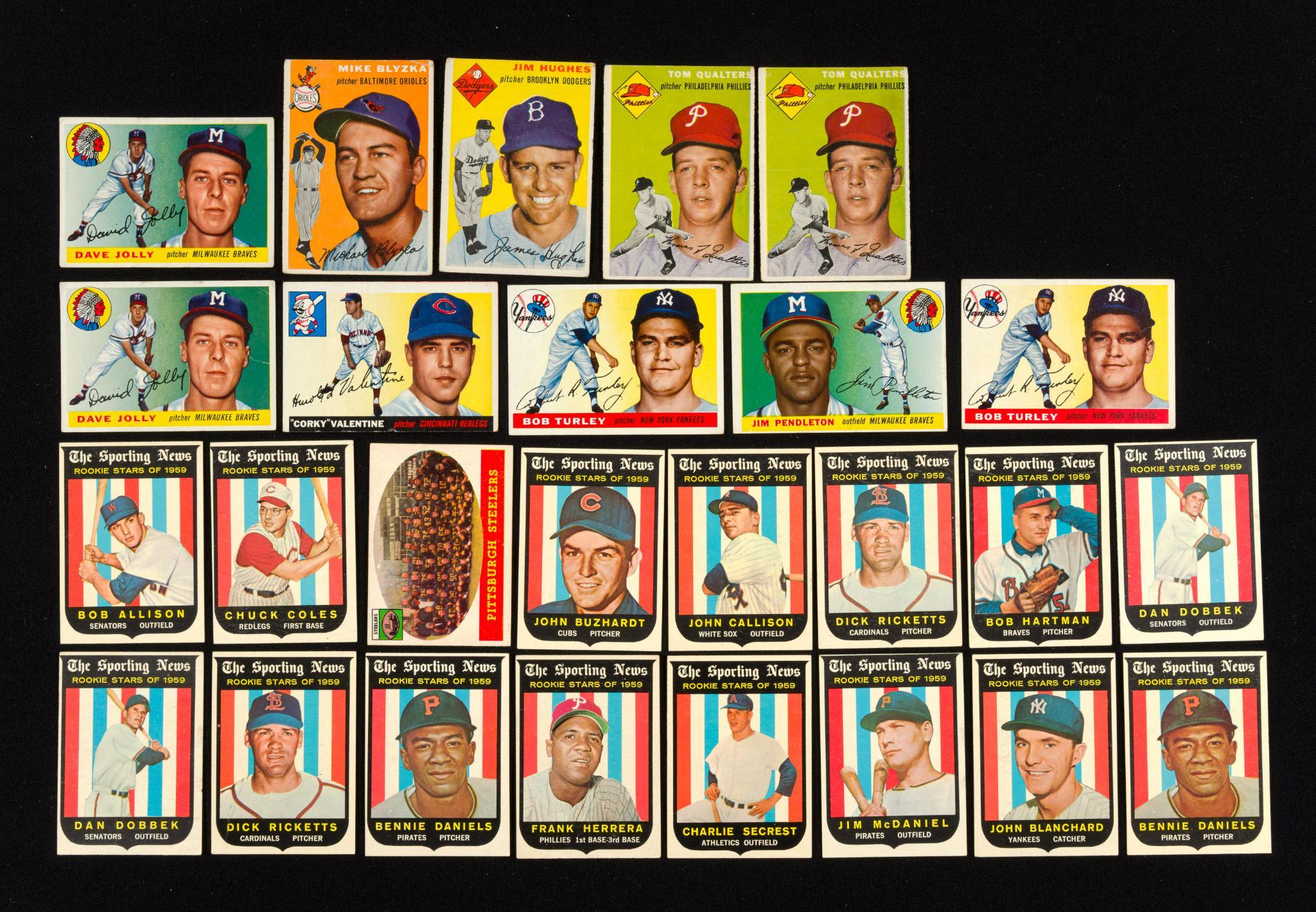 1950's Topps Baseball Cards