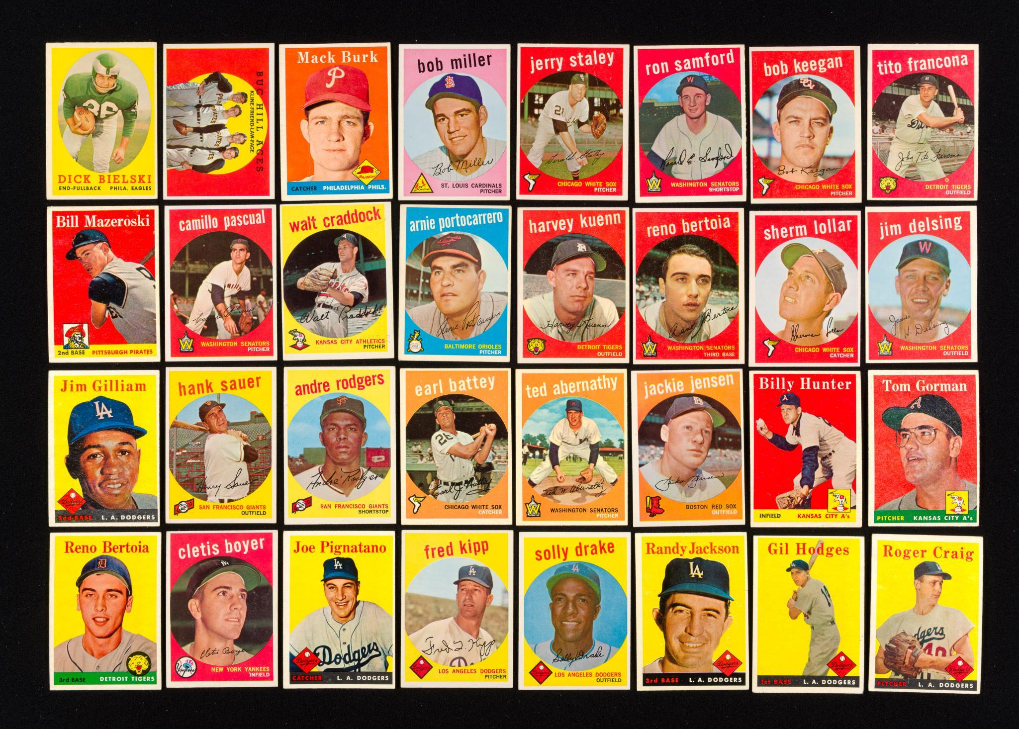 1950's Topps Baseball Cards
