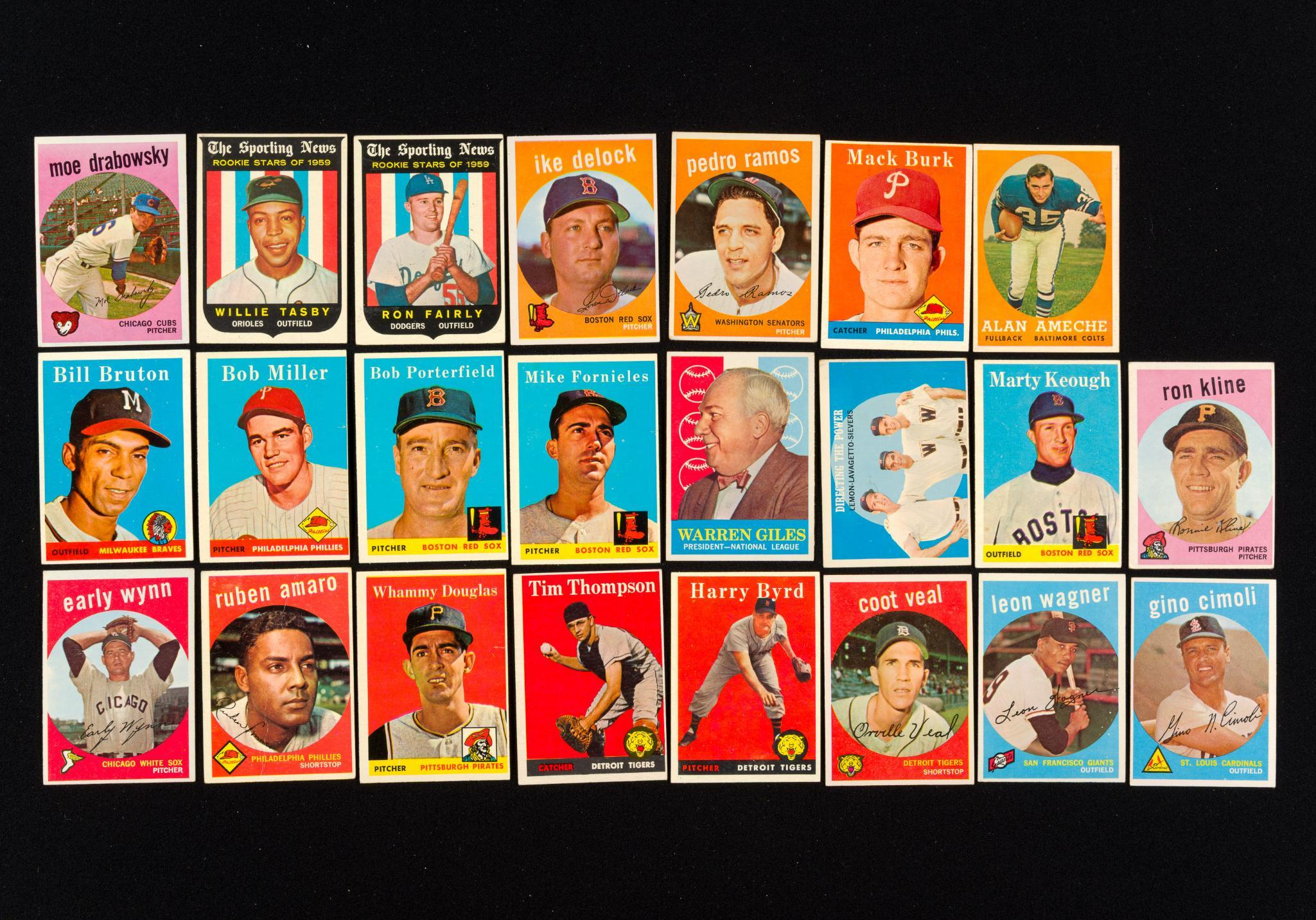 1950's Topps Baseball Cards