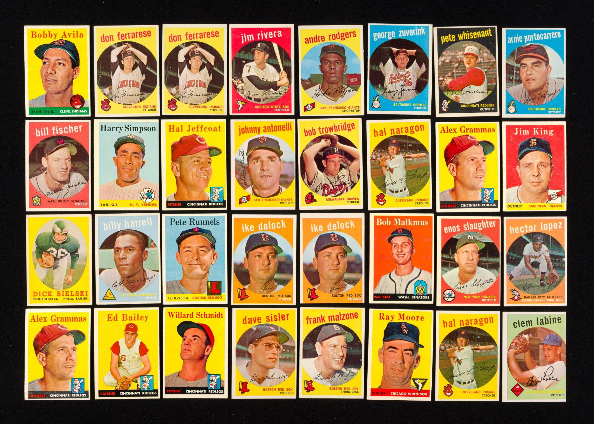 1950's Topps Baseball Cards