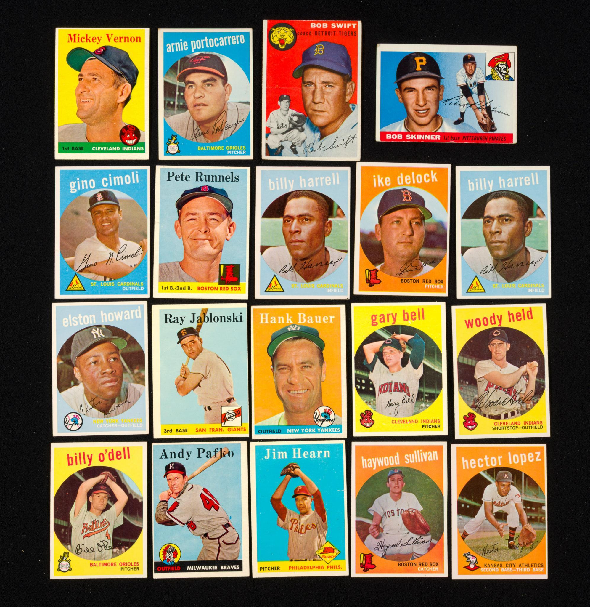 1950's Topps Baseball Cards