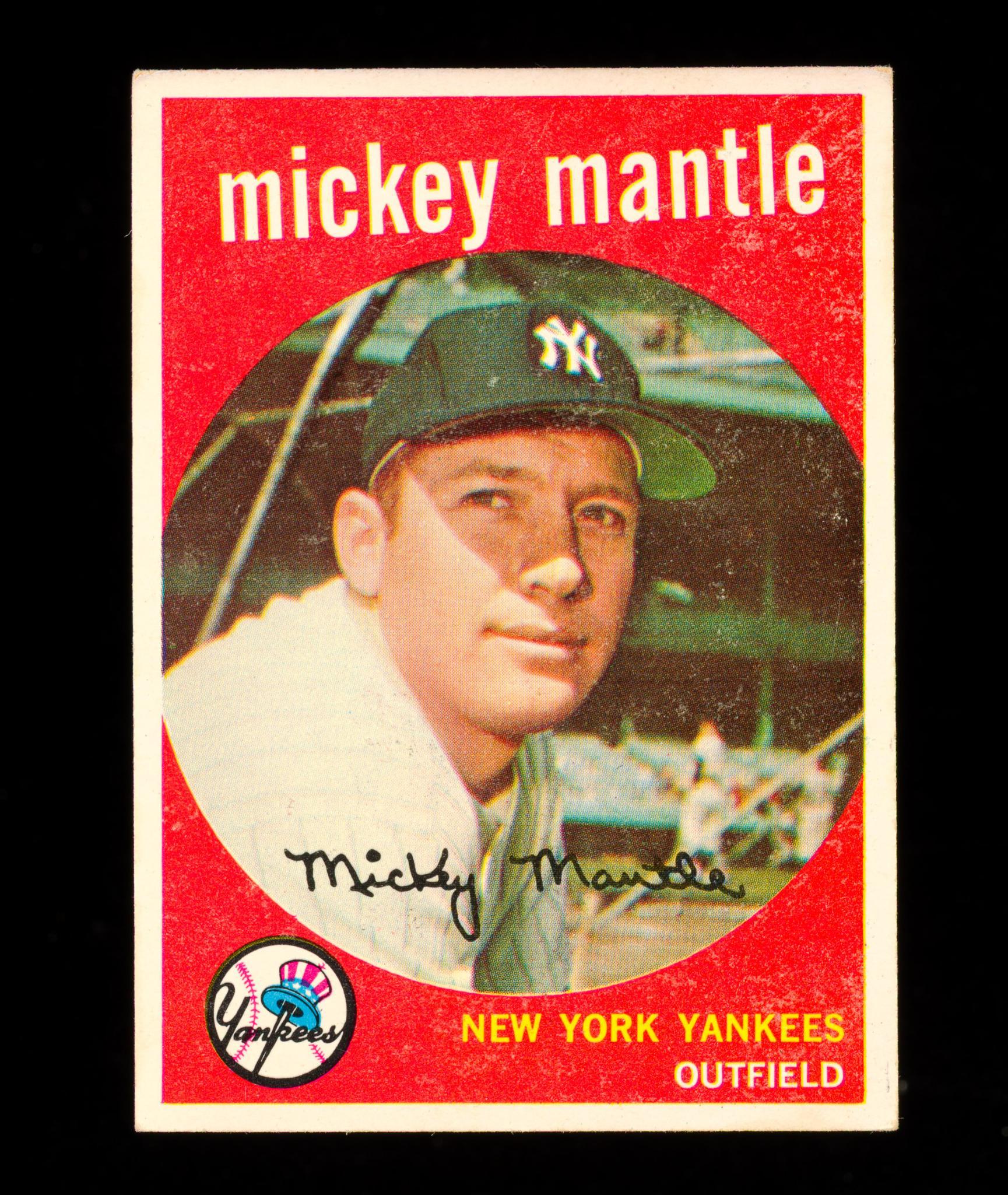 Topps Mickey Mantle Baseball Card