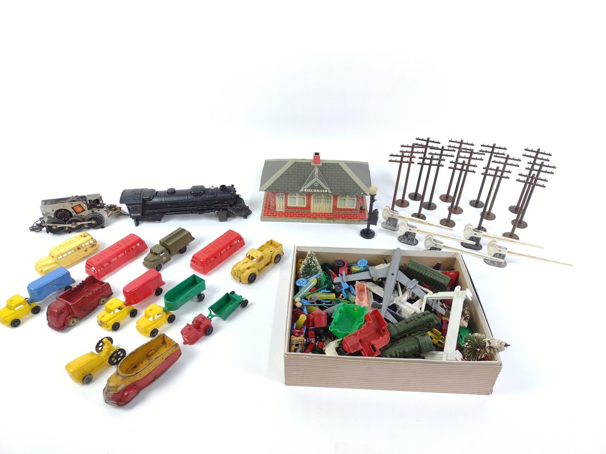O Gauge Model Train Accessories Incl Girard Station