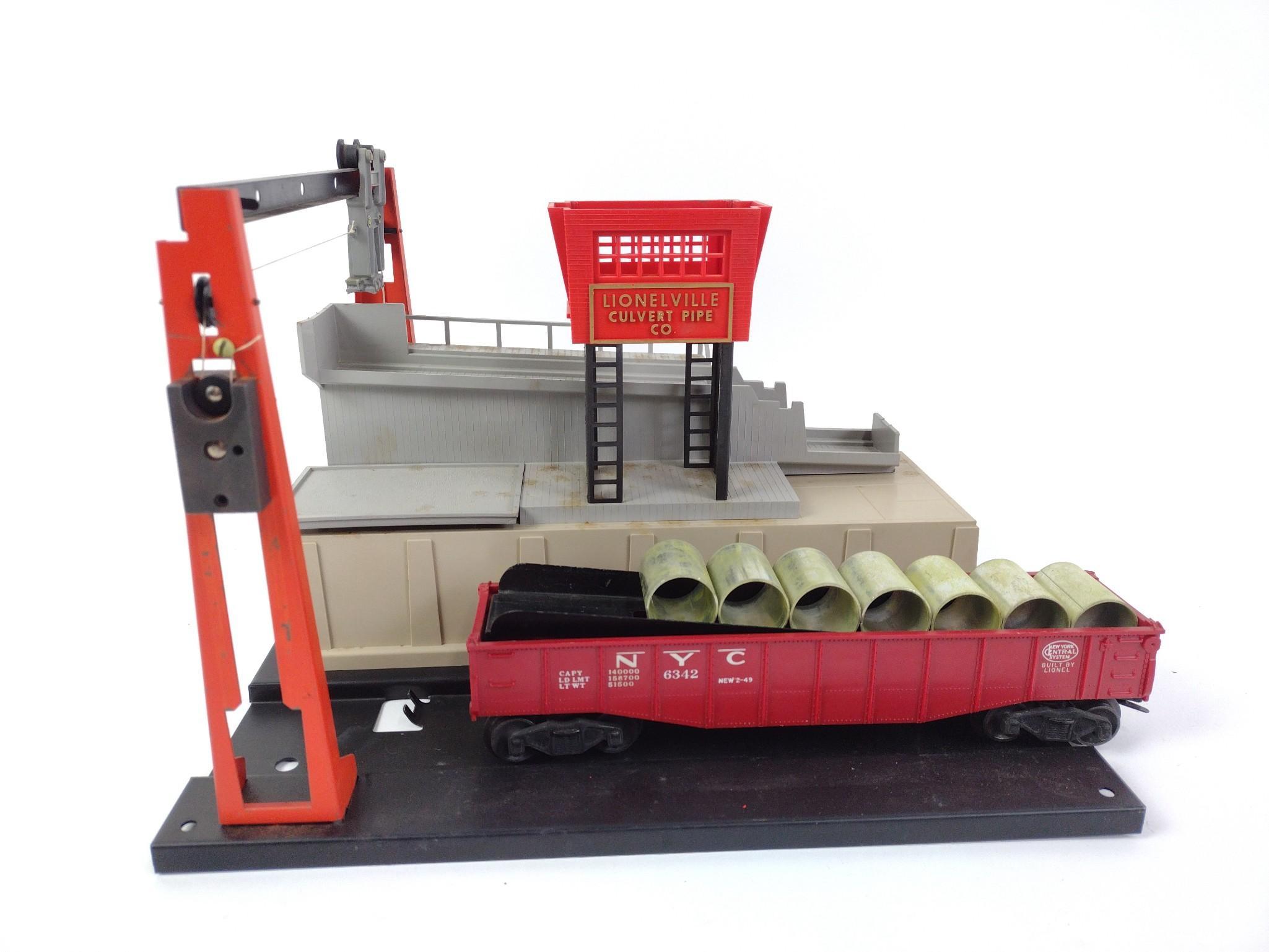 Lionel Trains O Gauge #345 Operating Culvert Unloader